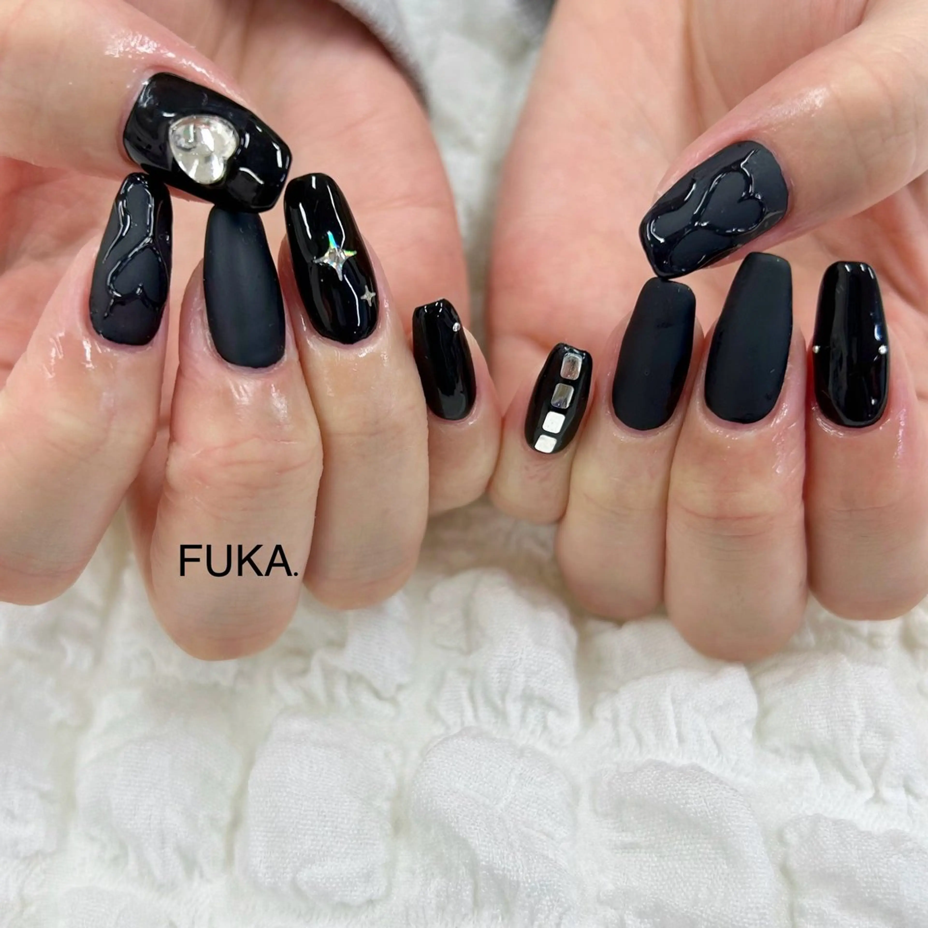 ネイル 持ち込み ハンドネイル ネイルサロンAnela【アネラ】所属・Nail♡Fuka. /1月予約受付中のネイルデザイン