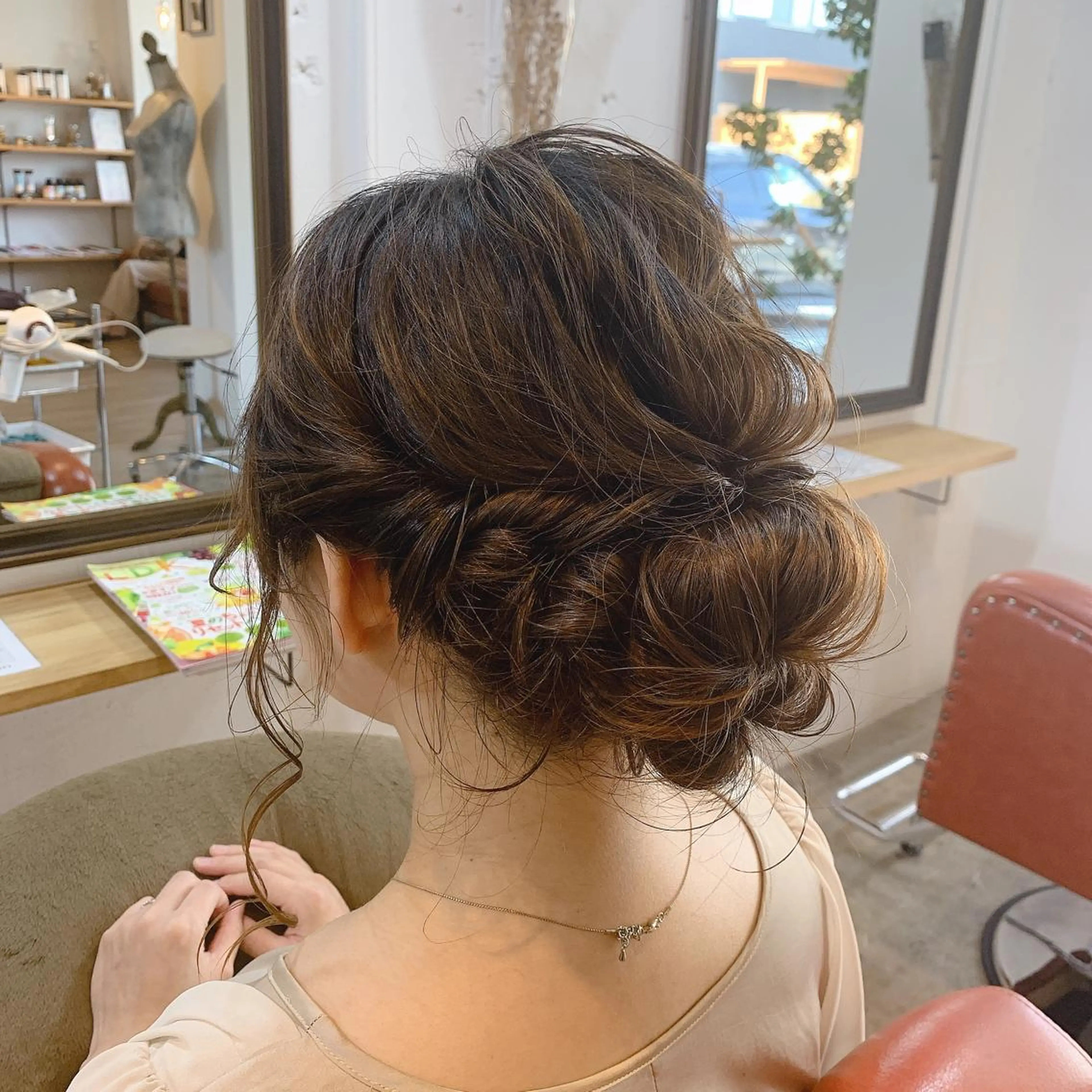 ミディアム ヘアアレンジ 博多|Sakurai Ayumiのヘアスタイル