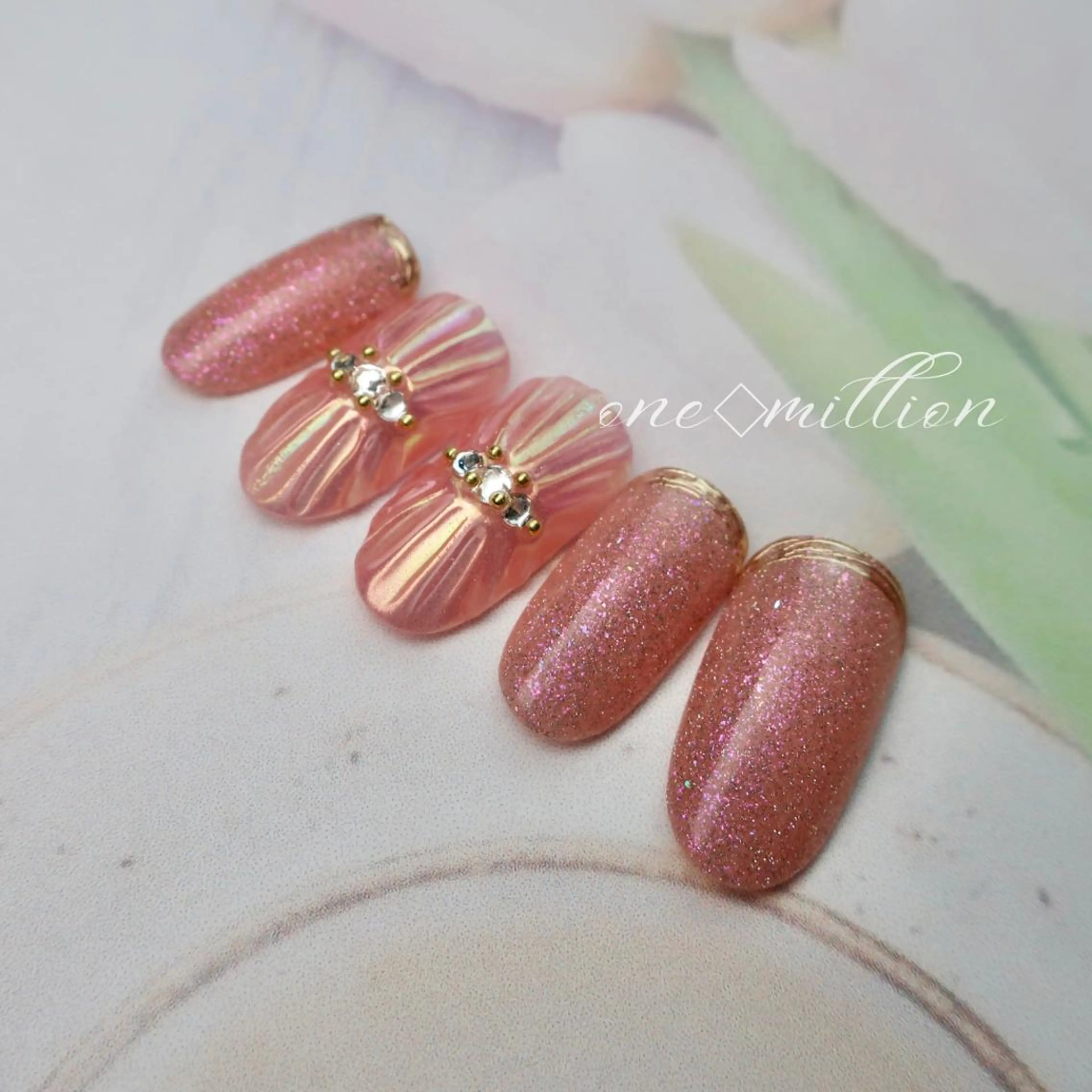 ネイル nail salon ワンミリオンのネイルデザイン