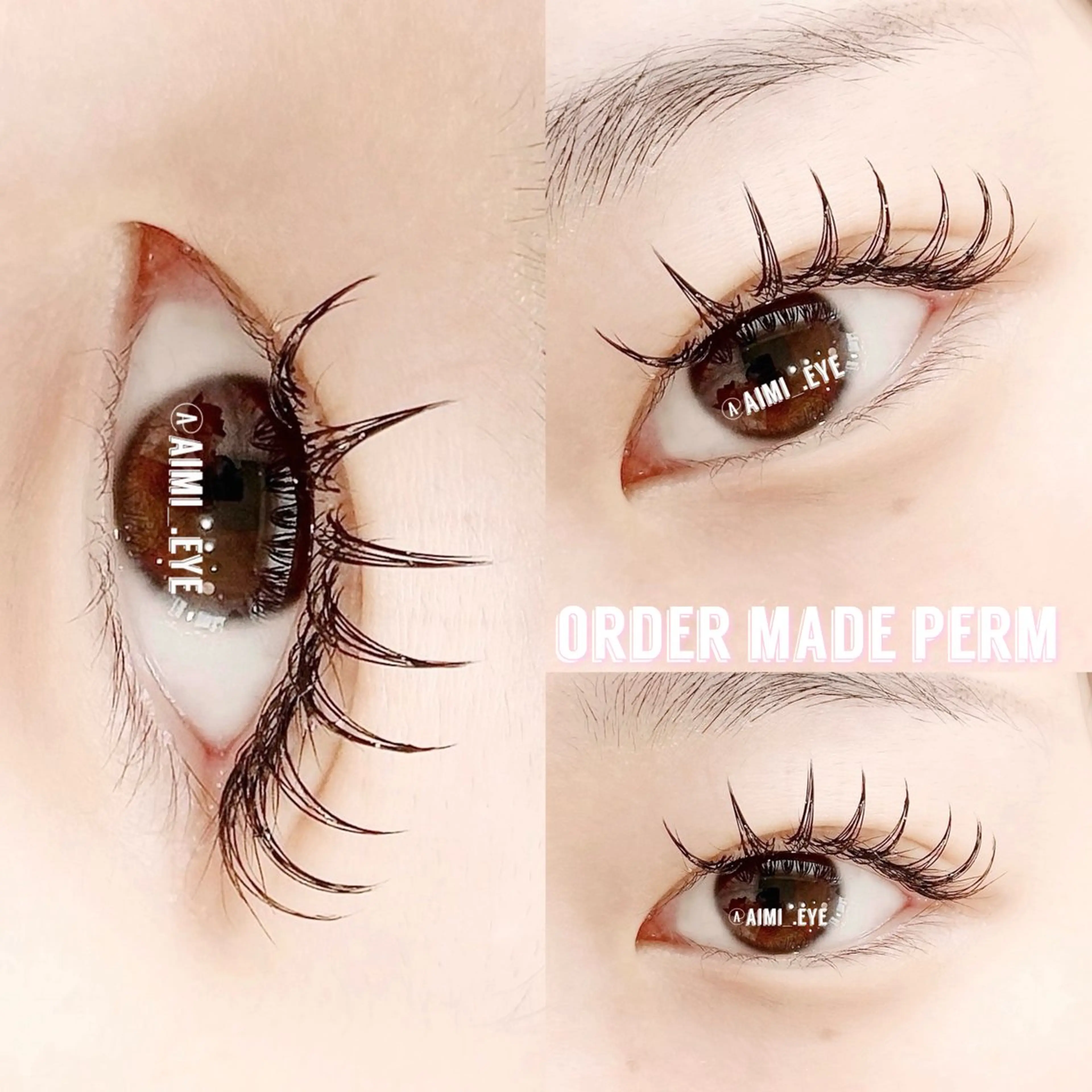 マツエク・マツパ CCカール Cカール フラットラッシュ ゴージャス マツエク 𝙚𝙢𝙪. 🖤𝘼𝙞𝙢𝙞のマツエク・マツパデザイン