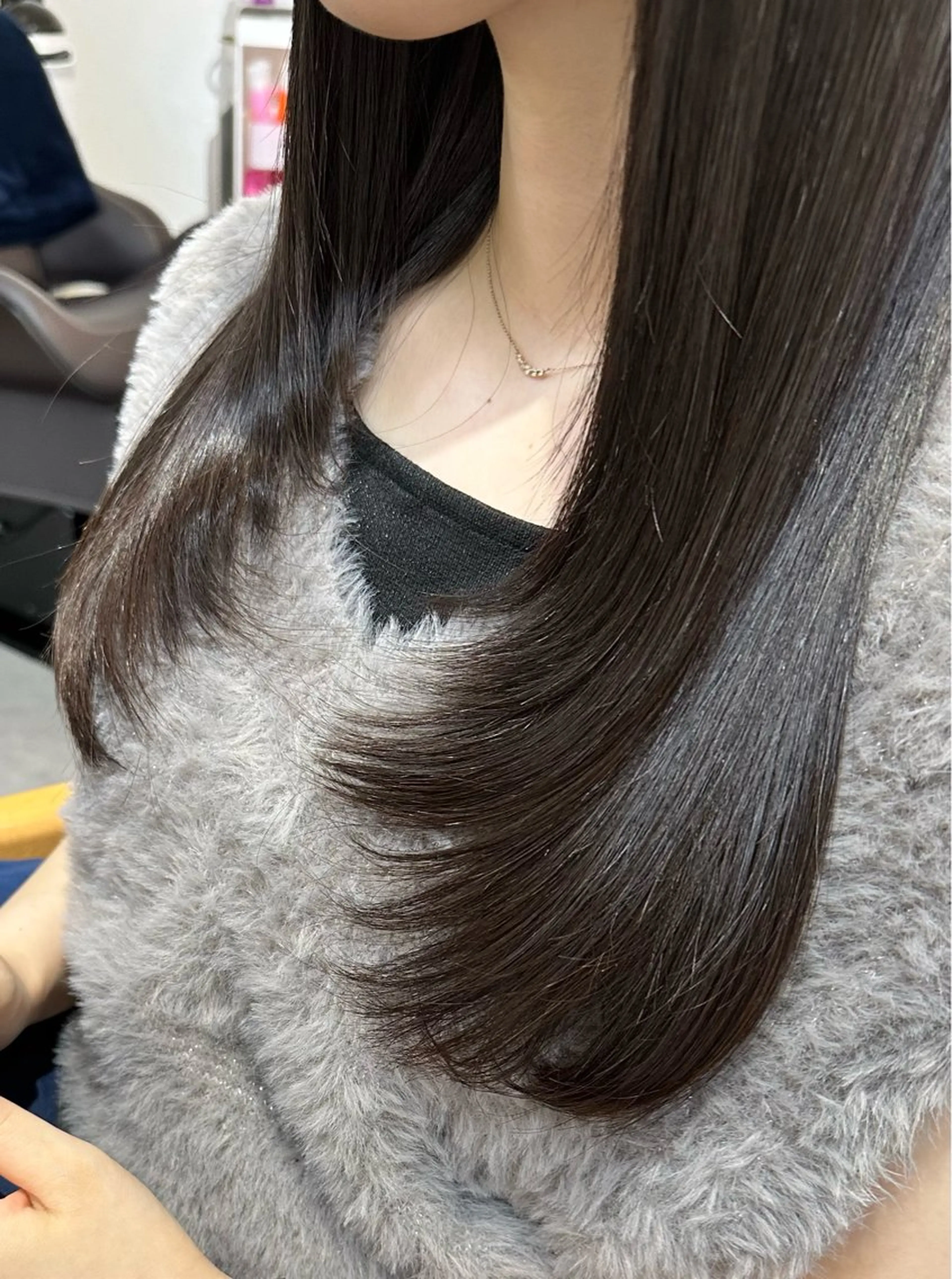 ロング レイヤーカット 髪質改善🌿 SAEのヘアスタイル