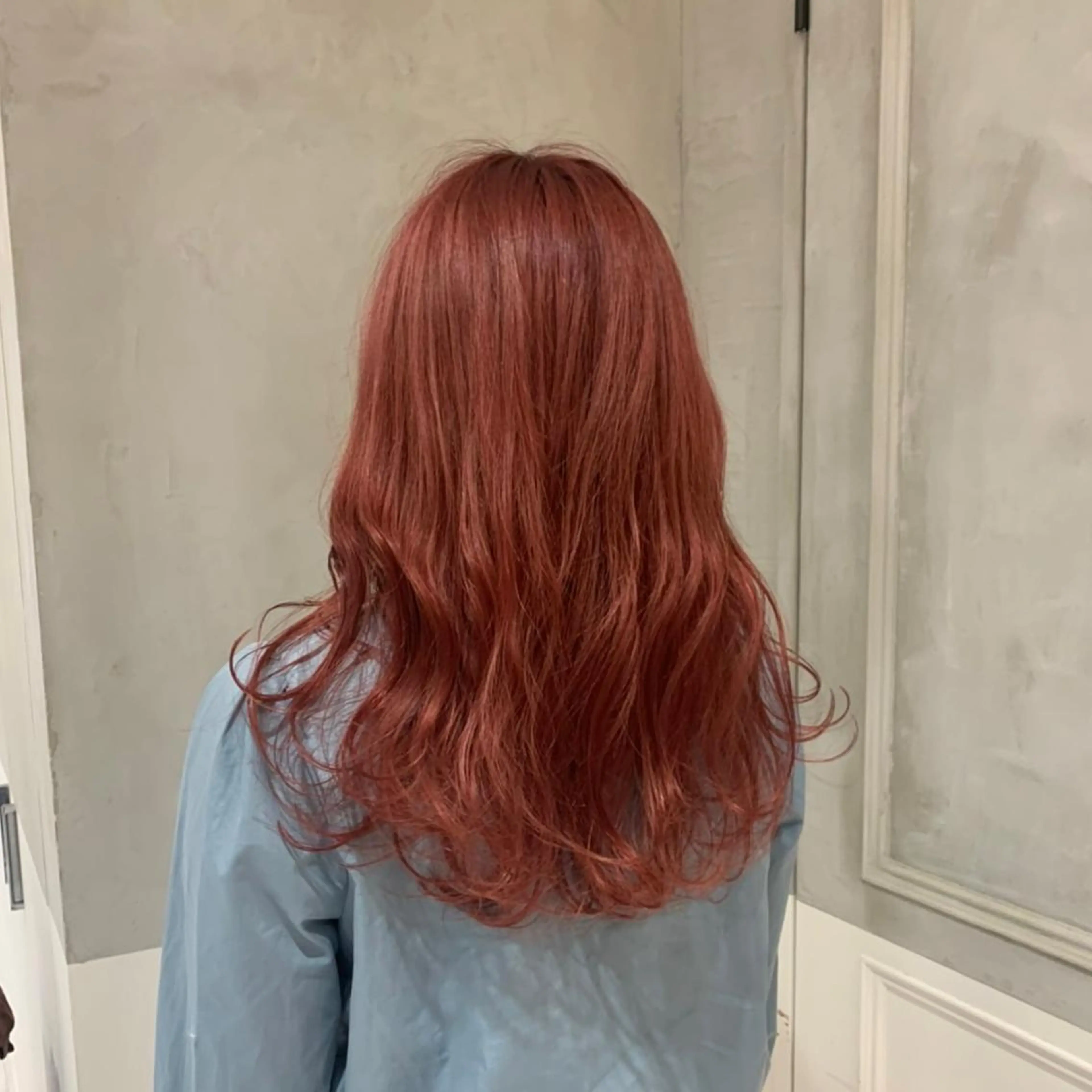 セミロング カラー ブリーチ ヘアカラー 艶感/ナチュラル 🌿マアヤのヘアスタイル