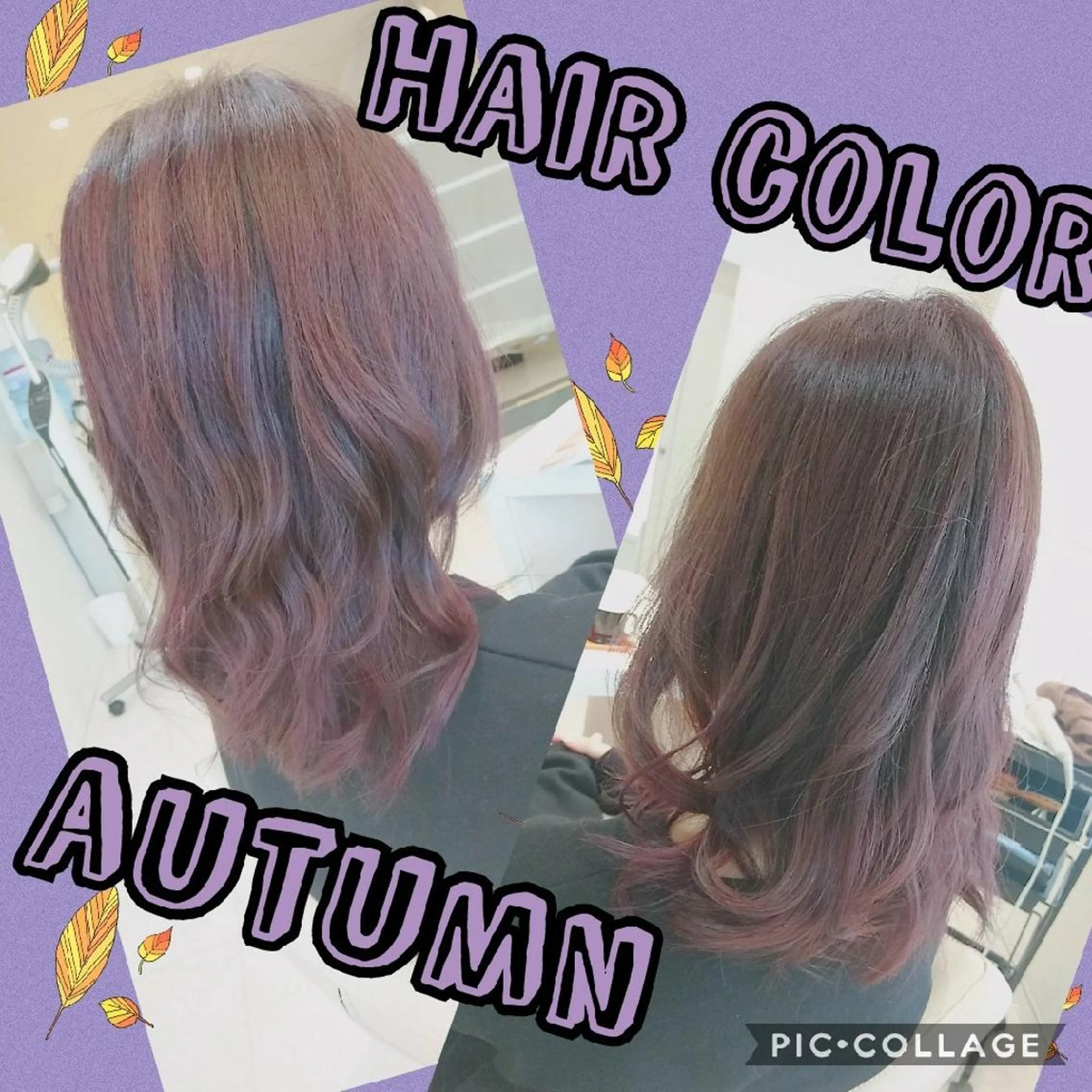 ミディアム カラー 永島 桜のヘアスタイル