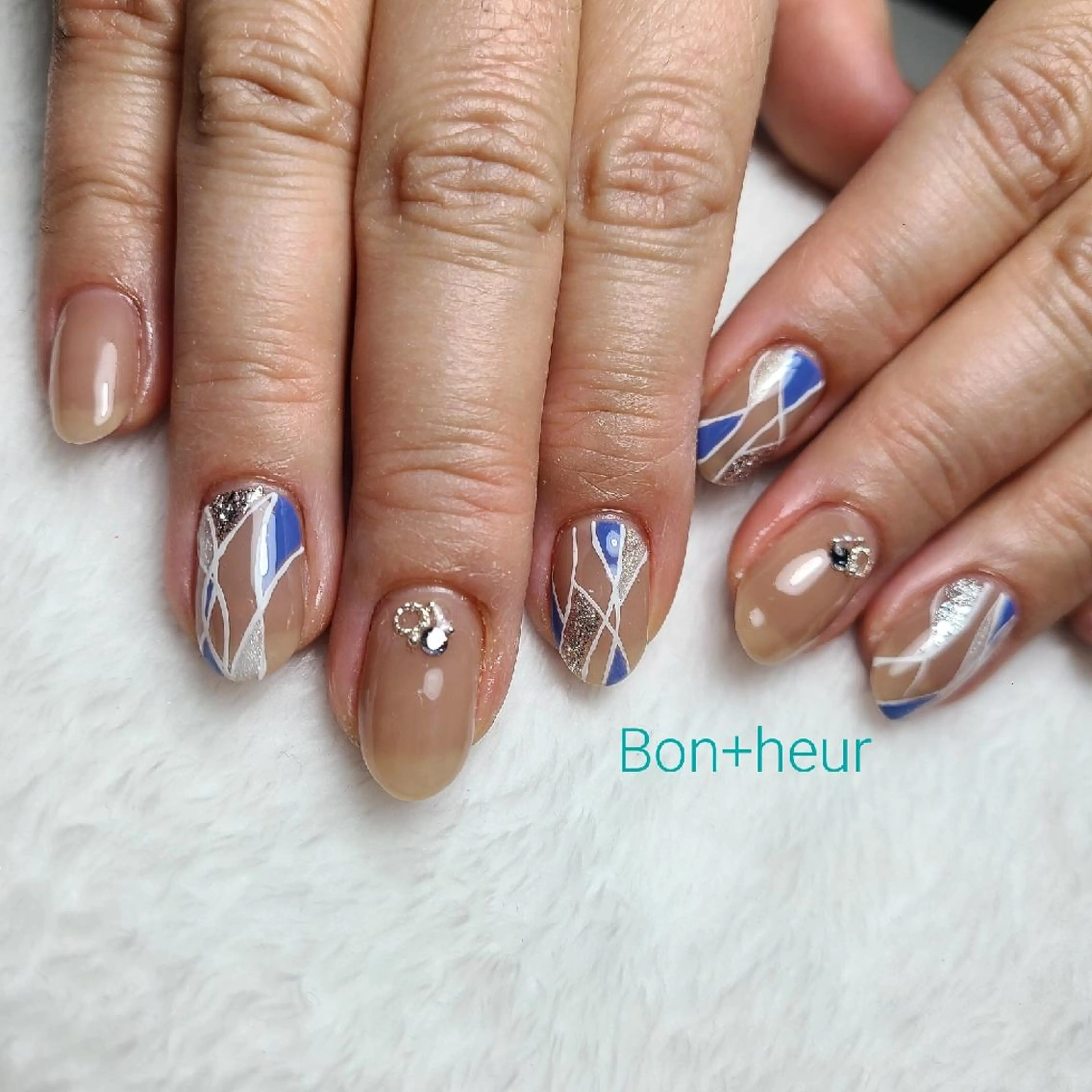 ネイル フレンチネイル ジェルネイル オフィスネイル ワンカラーネイル 春ネイル ハンドネイル 宮口 紗子のネイルデザイン