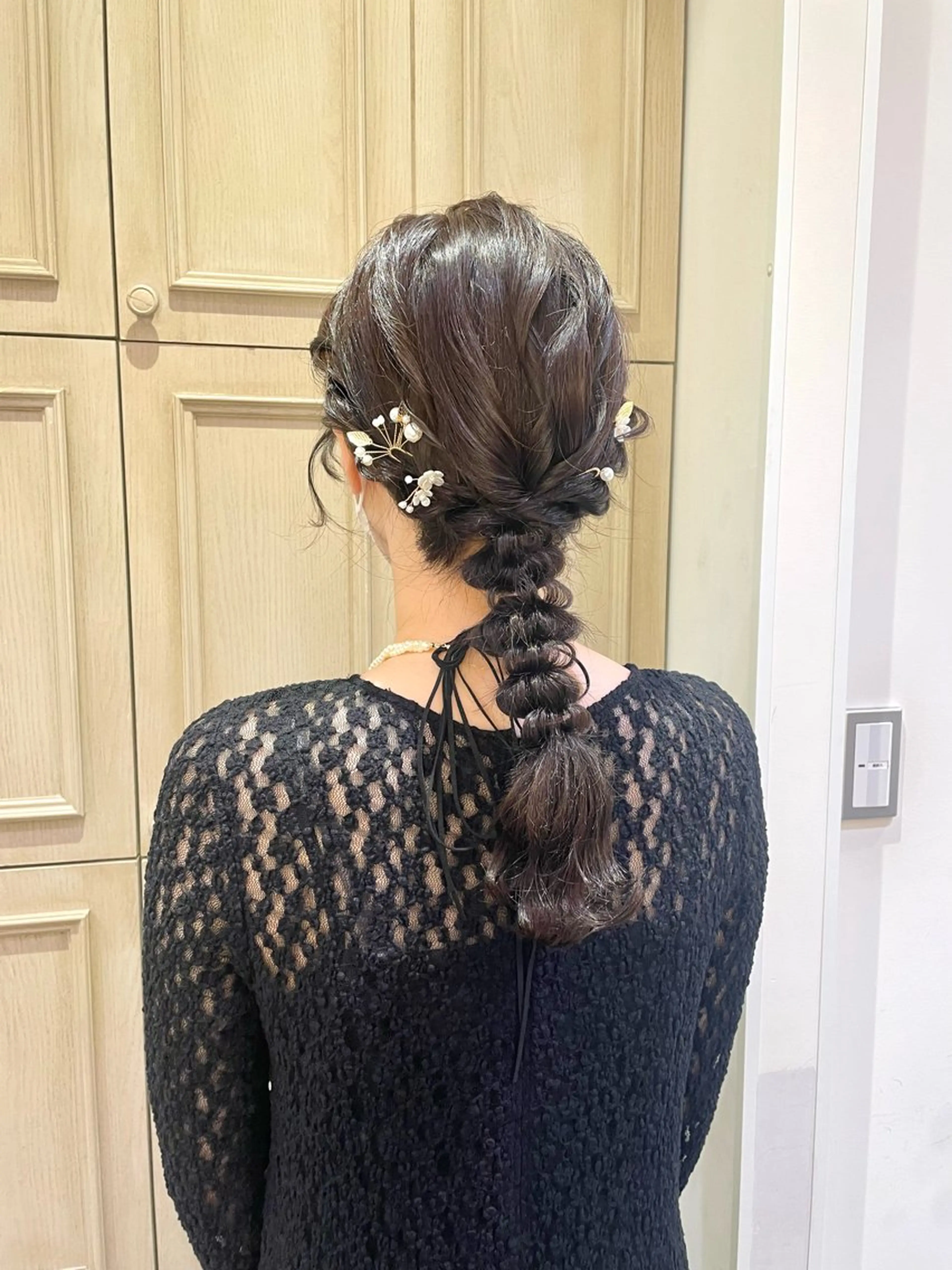 ヘアアレンジ ハイトーンカラー/ 長さだし🐇きょうかのヘアスタイル