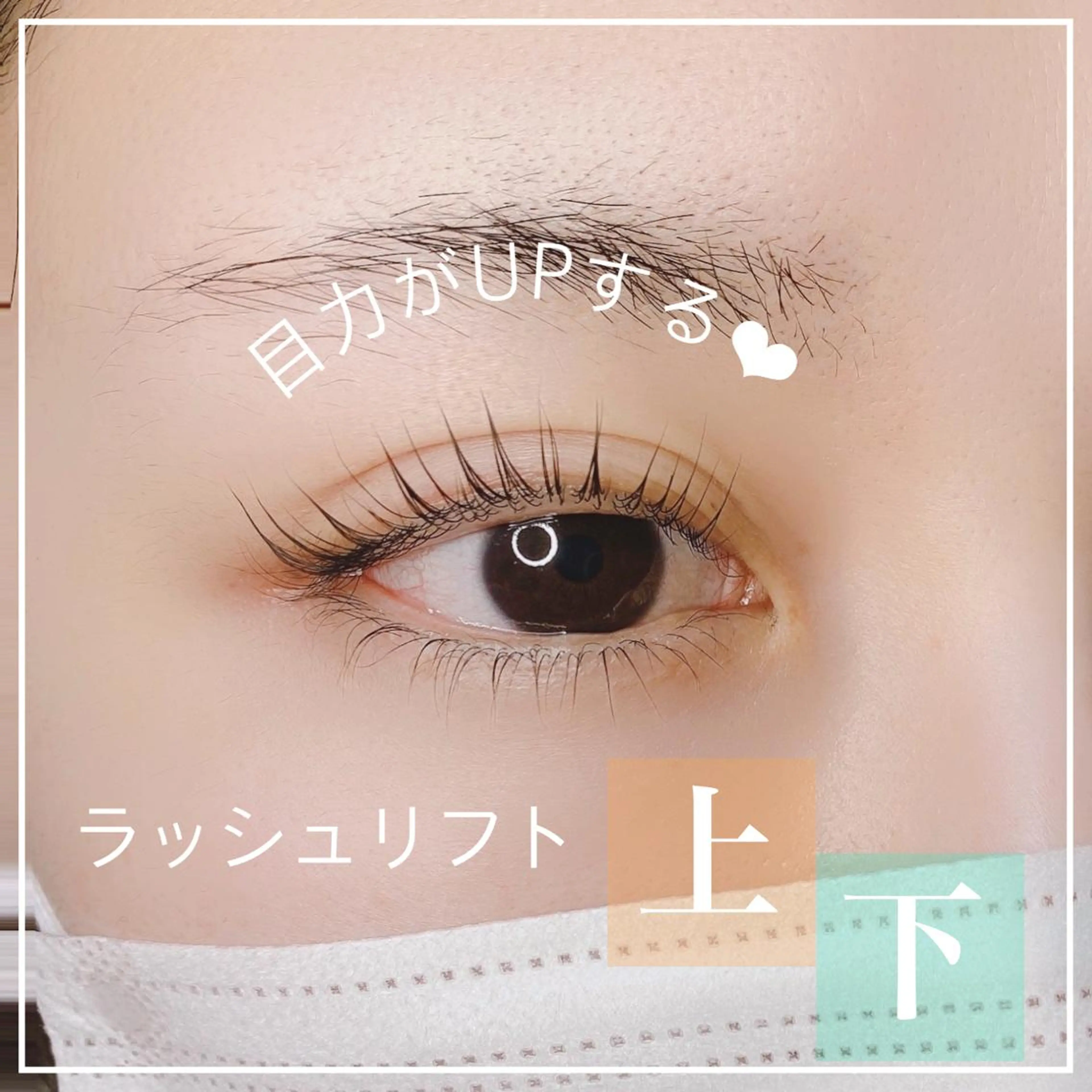 【minimo限定】次世代まつげパーマ「ラッシュリフト上下」の写真