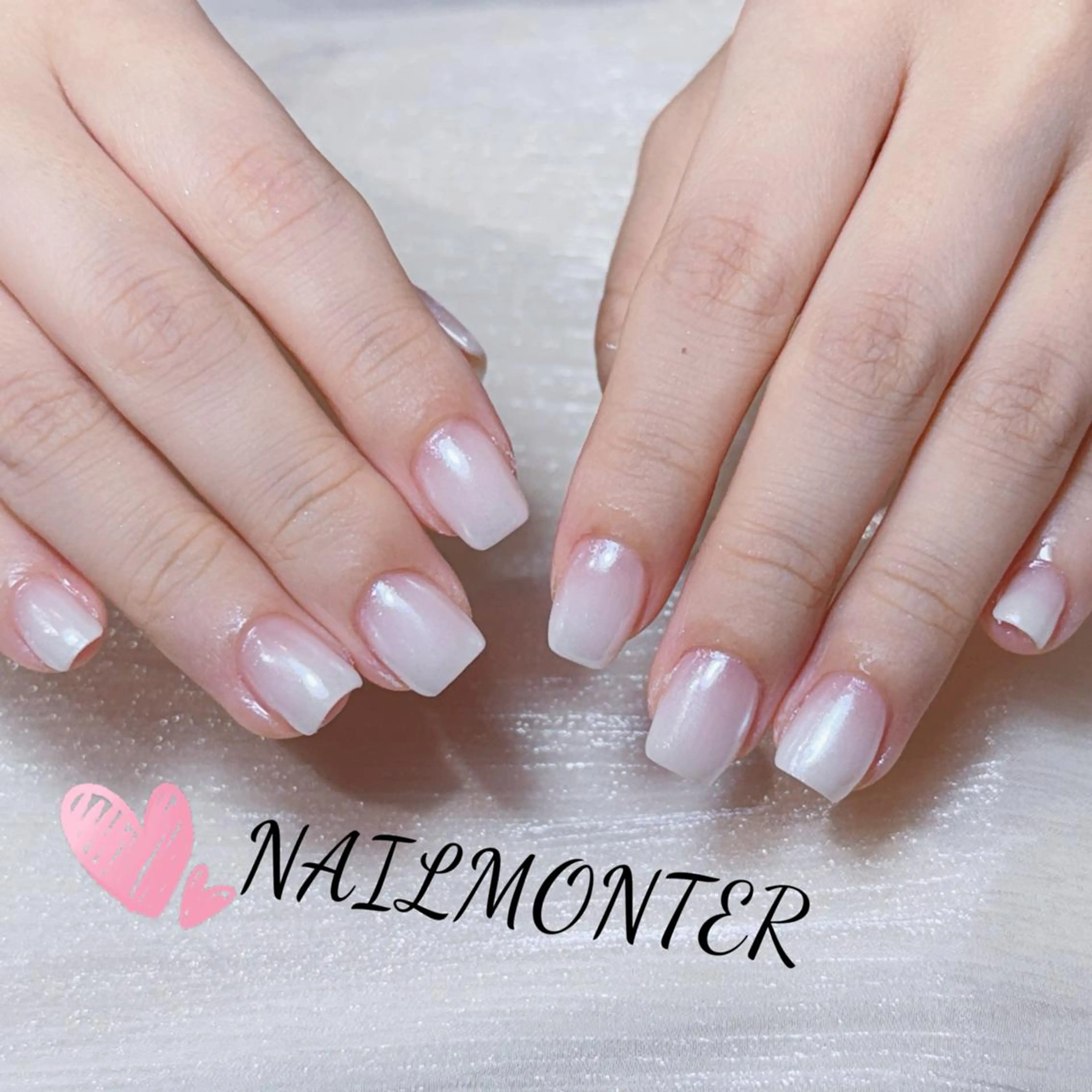 ❤️‍🔥🎀HAND🎀ミラー/オーロラ🎁パーツ2個ORストーン10個プレゼント🎁 🥰当日口コミ限定🌸の写真