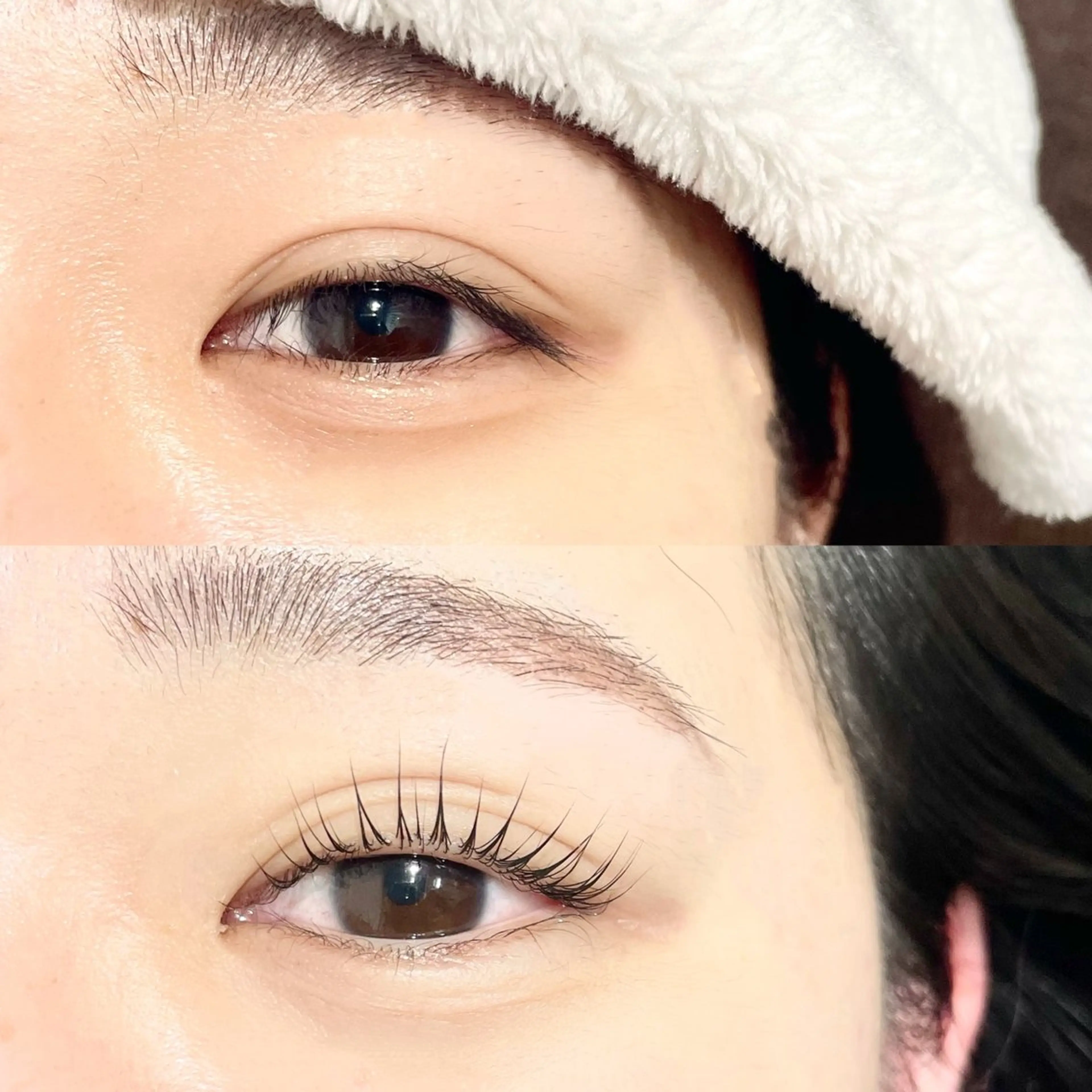 ★12月限定🎅🏻🎄★  選べるパリジェンヌor 上まつ毛パーマ（カールデザイン）の写真