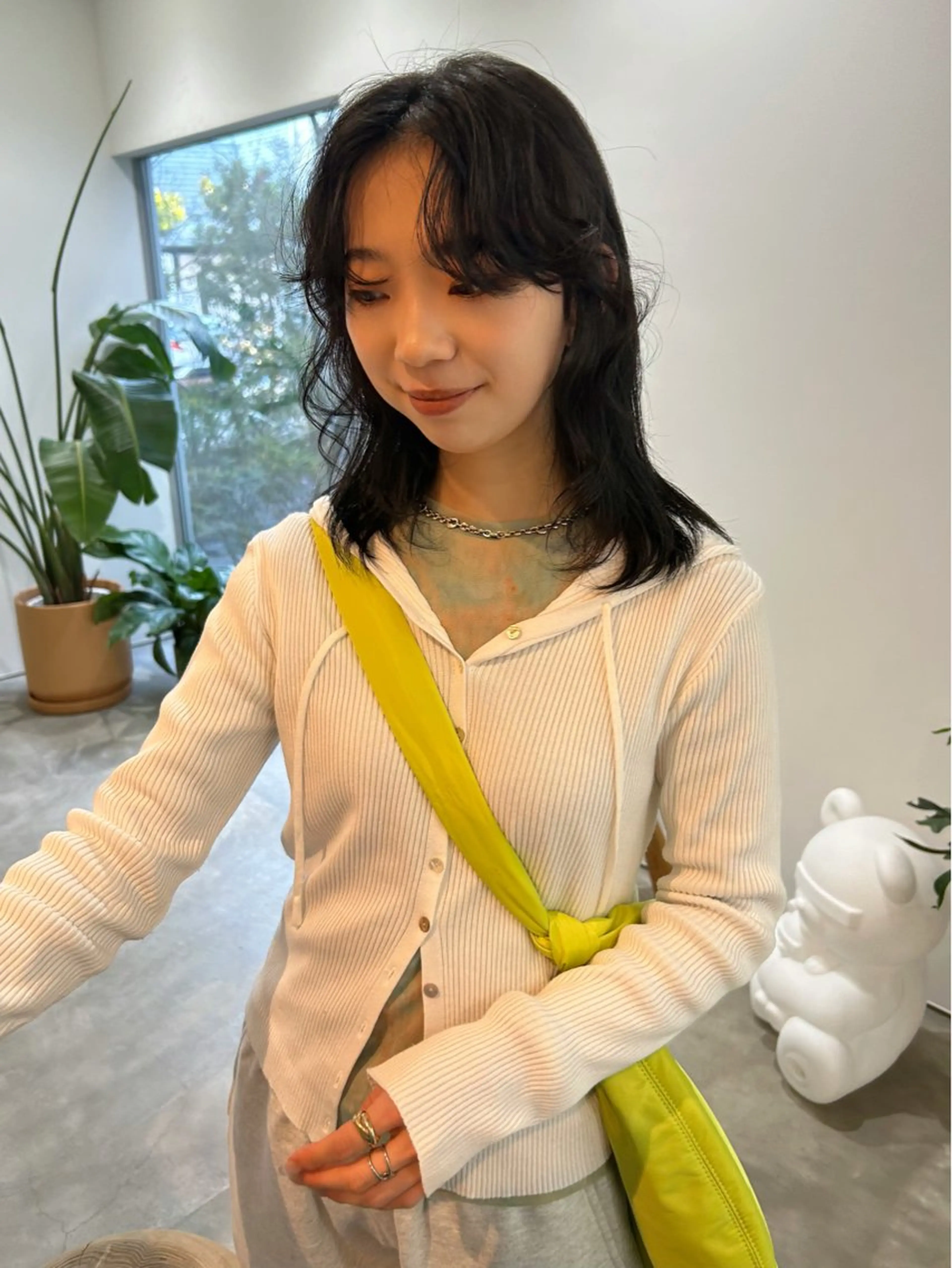 セミロング Tommy所属・平田 知優のヘアスタイル