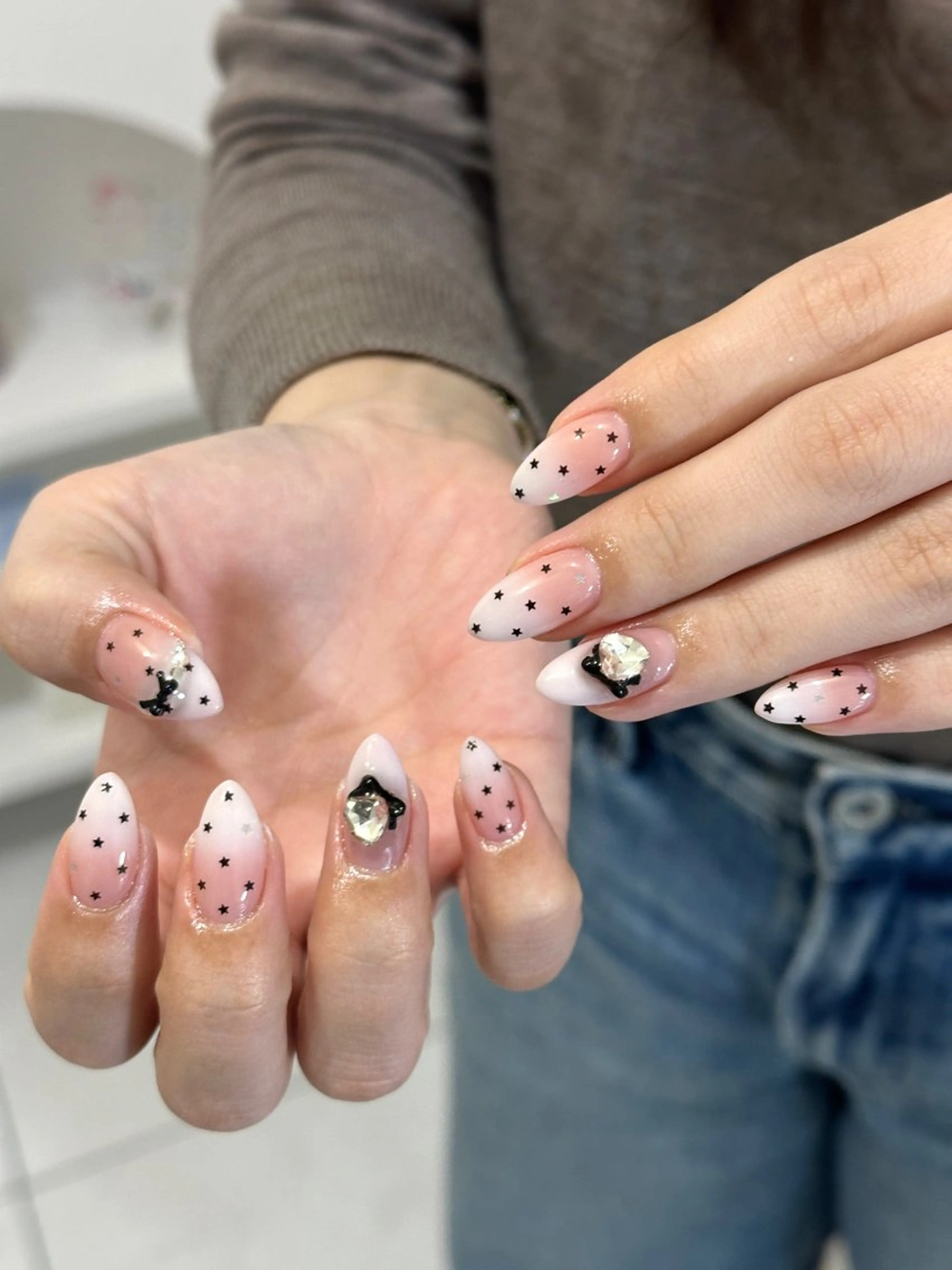 ネイル ピンク 春ネイル ハンドネイル 韓国ネイル♡ mimyのネイルデザイン