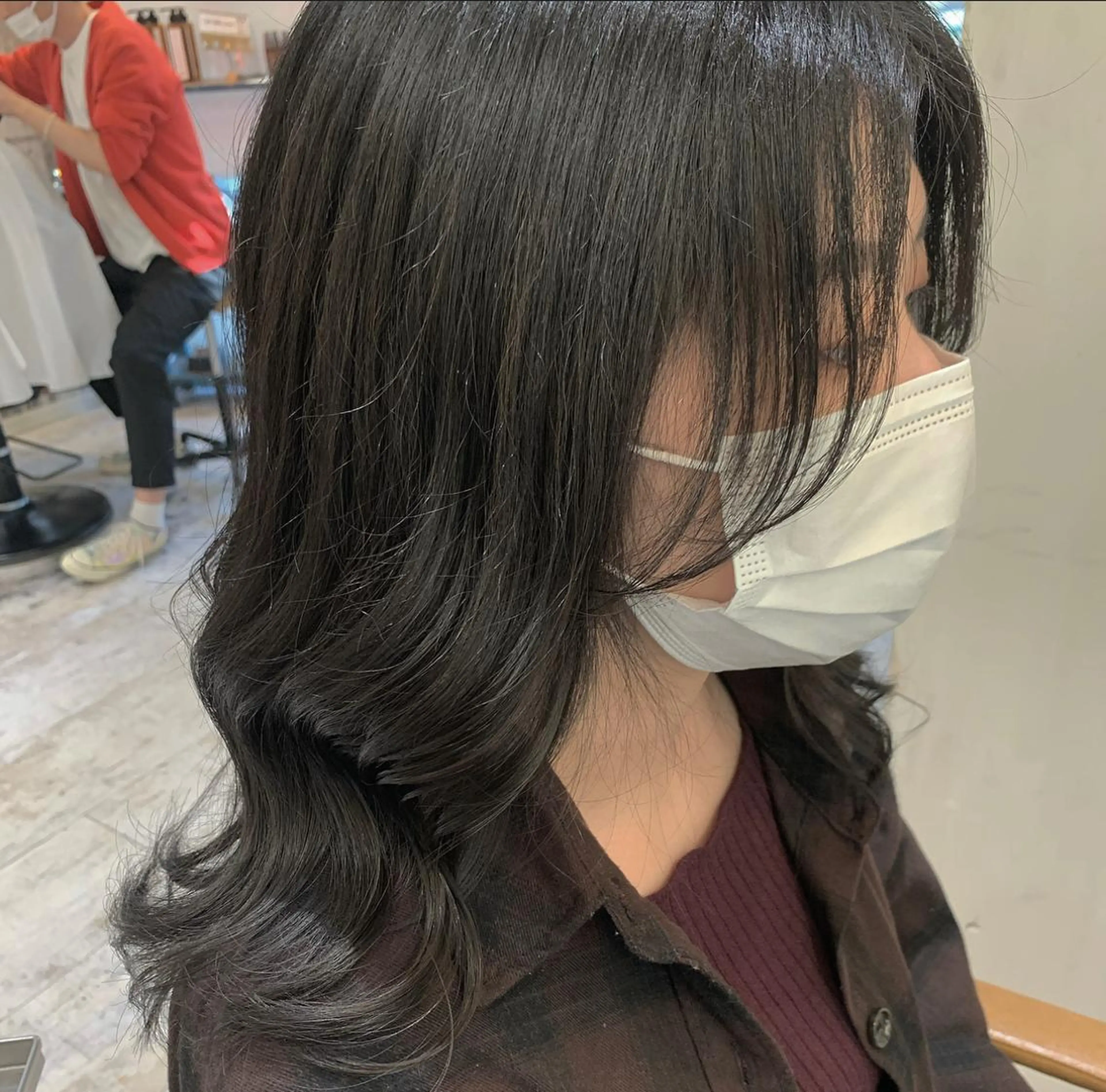 ロング カラー ヤマダ サクラのヘアスタイル