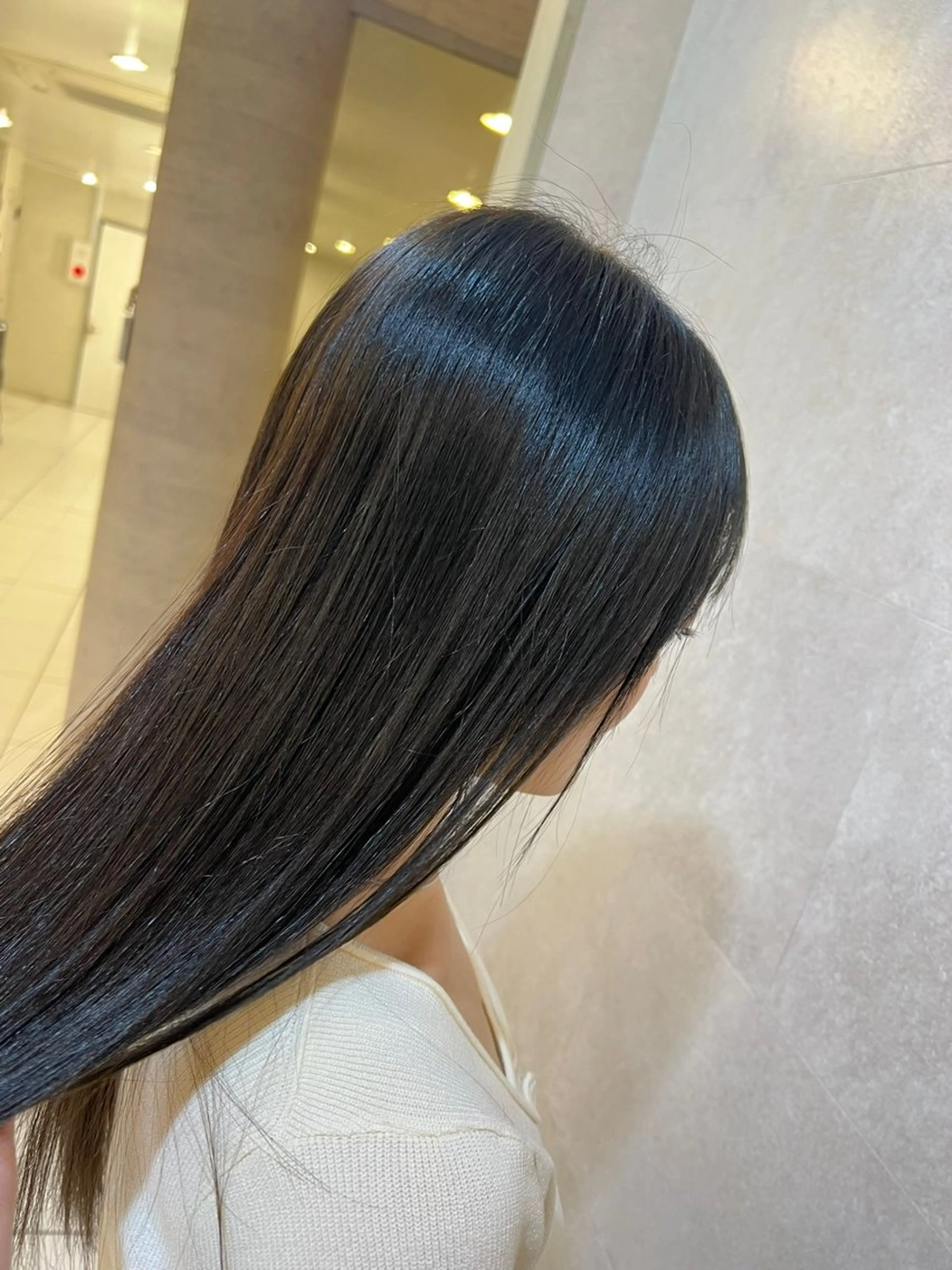 ロング ヘアカラー 郡山駅前メンズ特化 岩﨑大翼のヘアスタイル