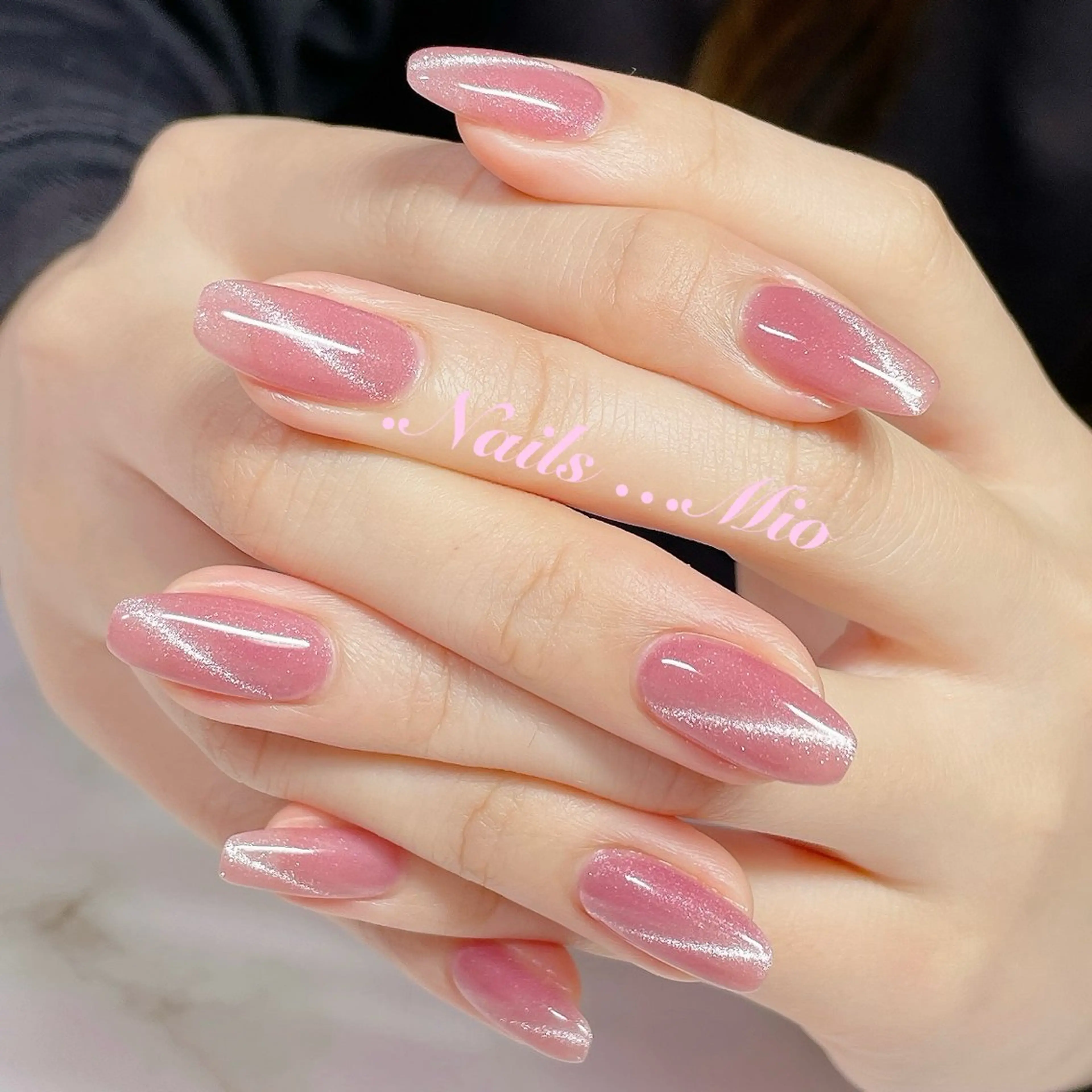 ネイル アートネイル ジェルネイル マグネットネイル .Nails Mio 赤羽西ネイルサロンのネイルデザイン