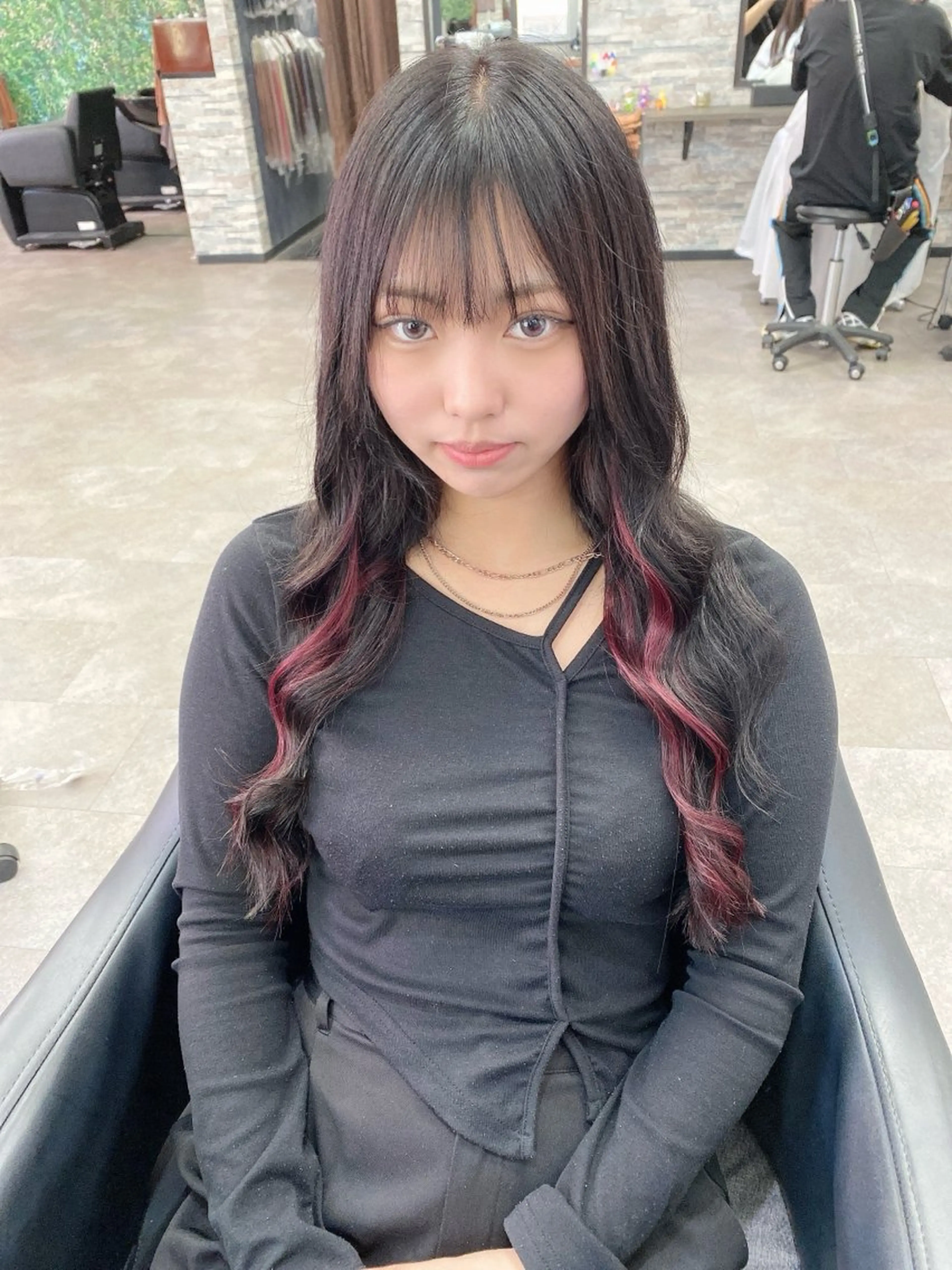 ロング エクステ KAZU TACKYのヘアスタイル