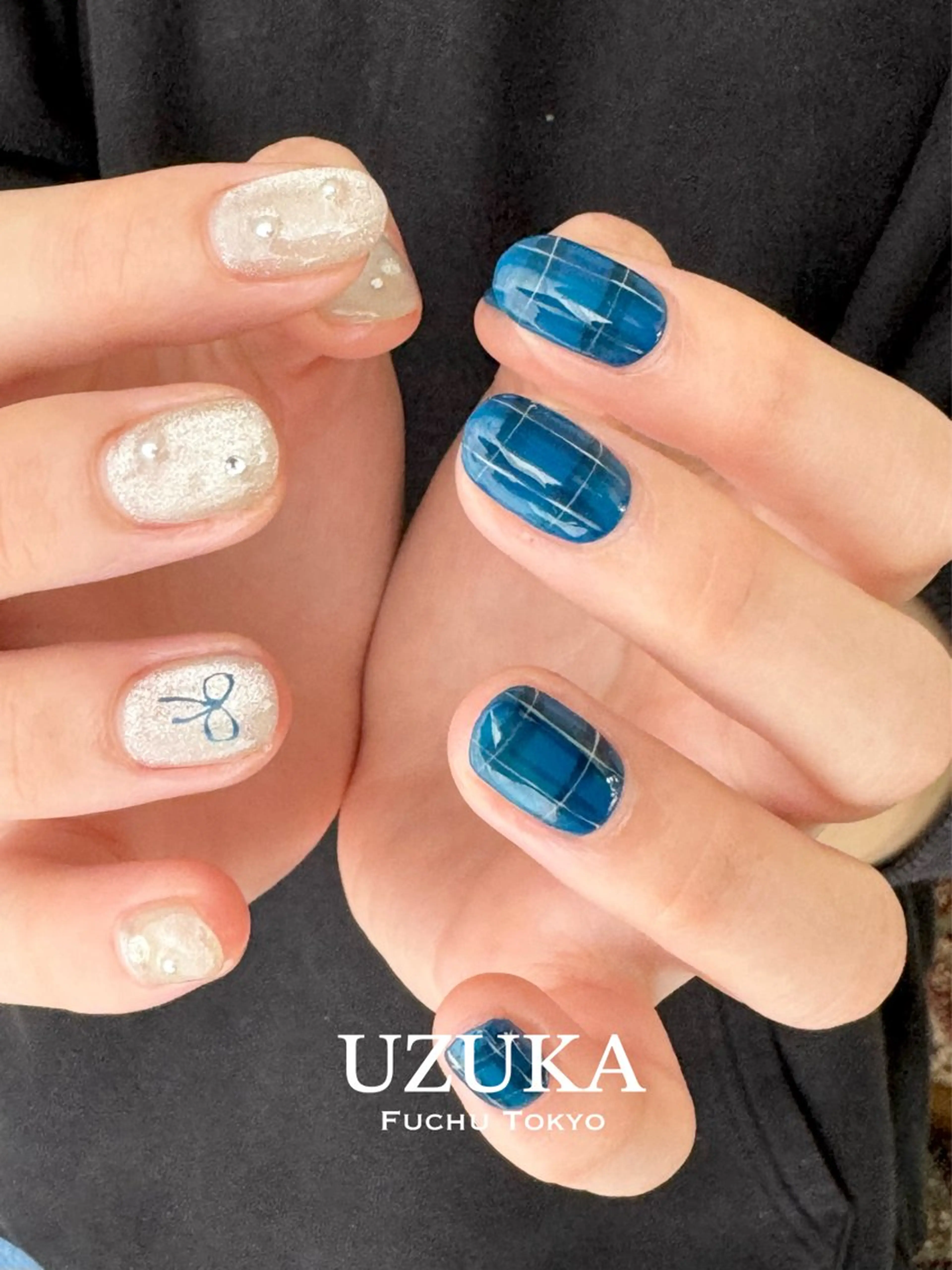 ネイル マグネットネイル 【 enn 】 Uzuka Yukaのネイルデザイン