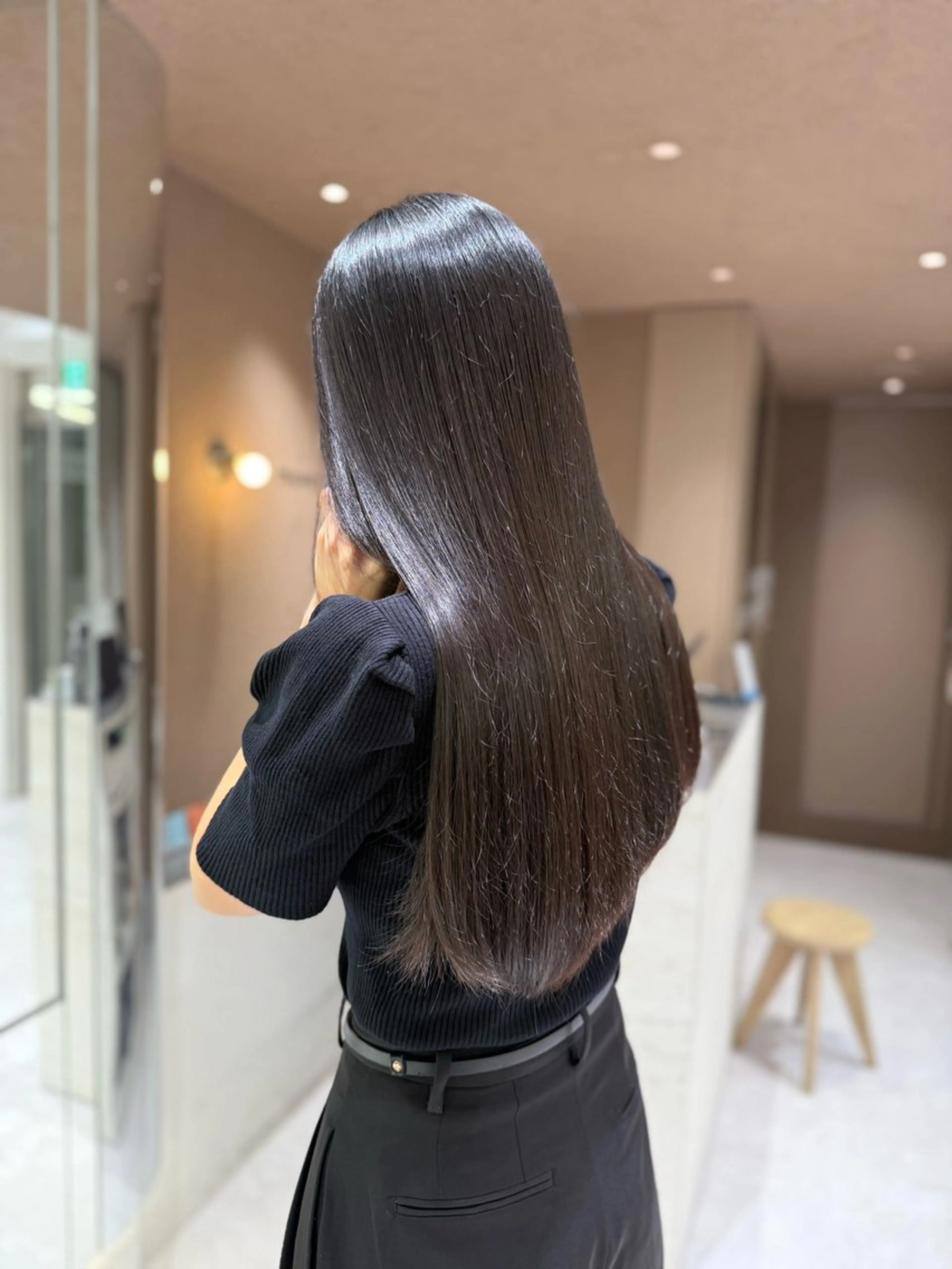 ロング 縮毛矯正 トリートメント 🌟透明感カラー🌟 恵比寿/sayuのヘアスタイル