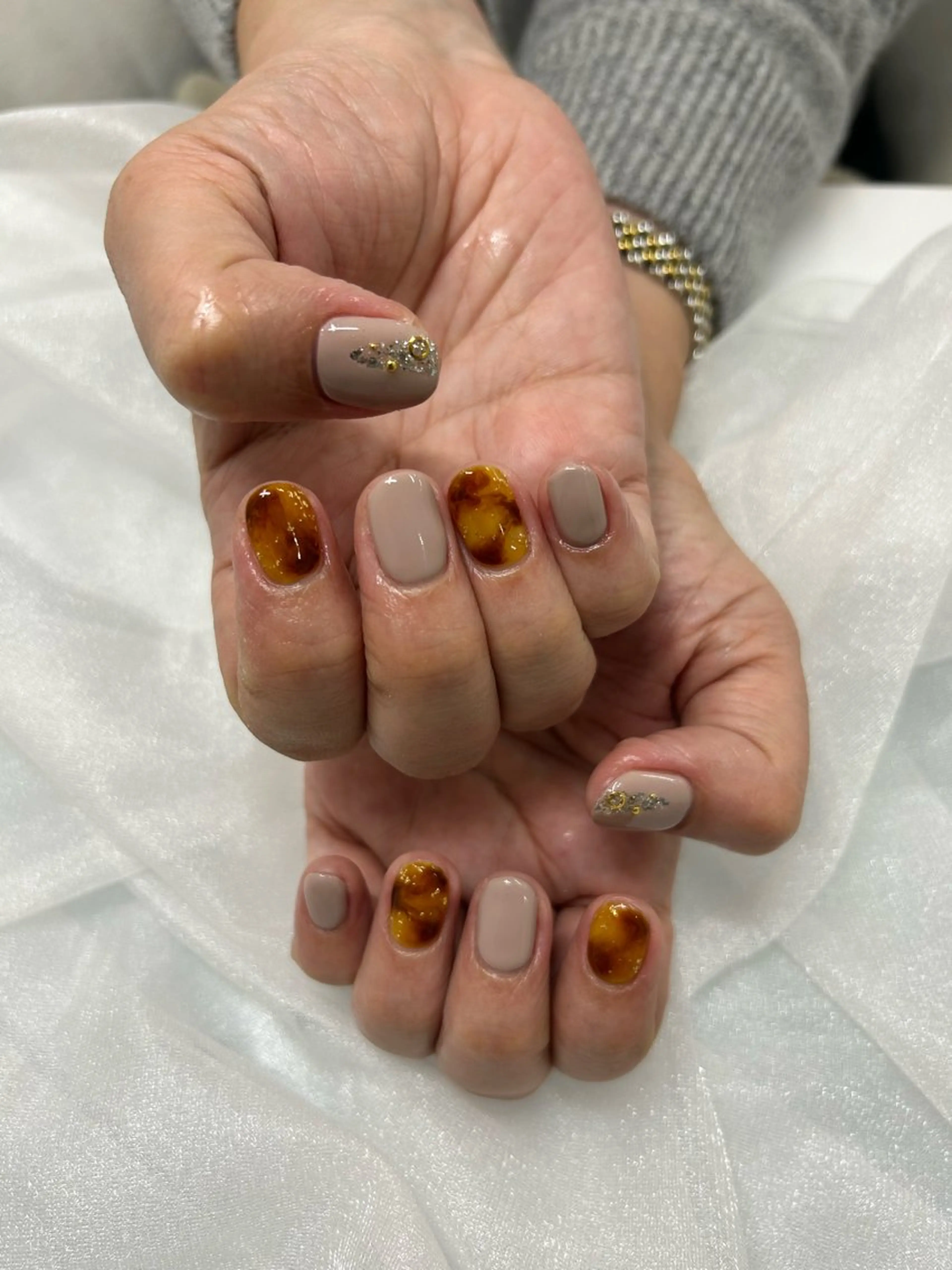 ネイル ニュアンスネイル 加藤 楓子のネイルデザイン