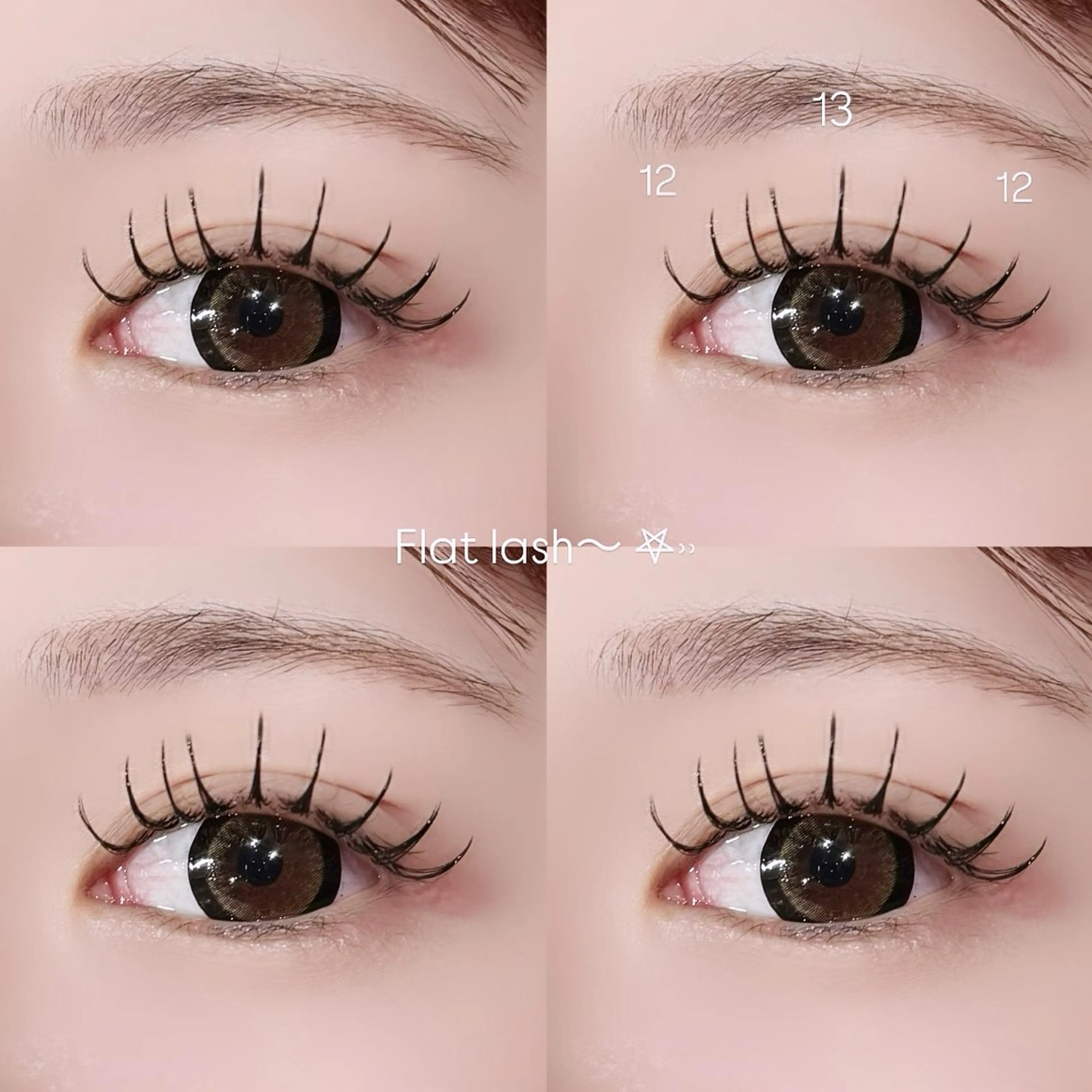 マツエク・マツパ 束感まつ毛 大宮 あかりのマツエク・マツパデザイン