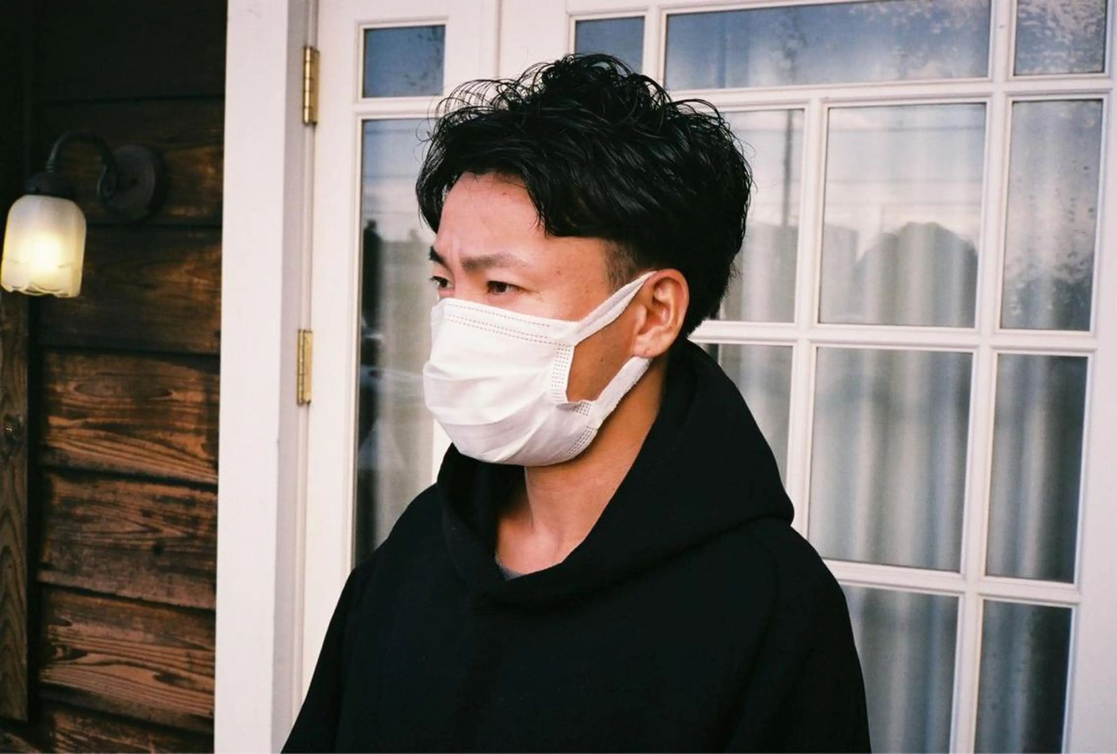 パーマ メンズ 足立 悠輔のヘアスタイル