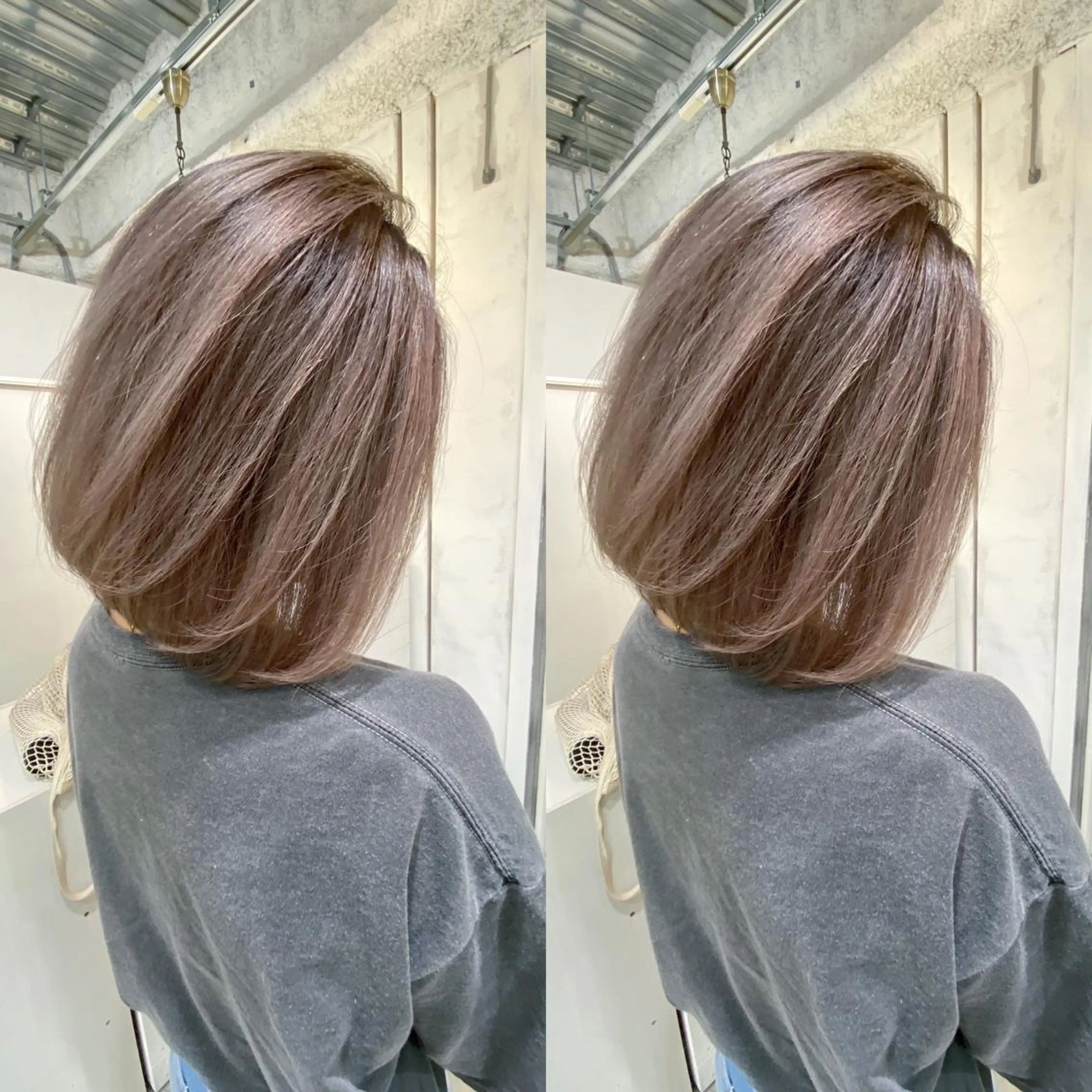 ショート カラー ヘアアレンジ ヘアカラー トリートメント BANK'S hair所属・💐ケラチン 髪質改善寺坂雄飛💐のヘアスタイル