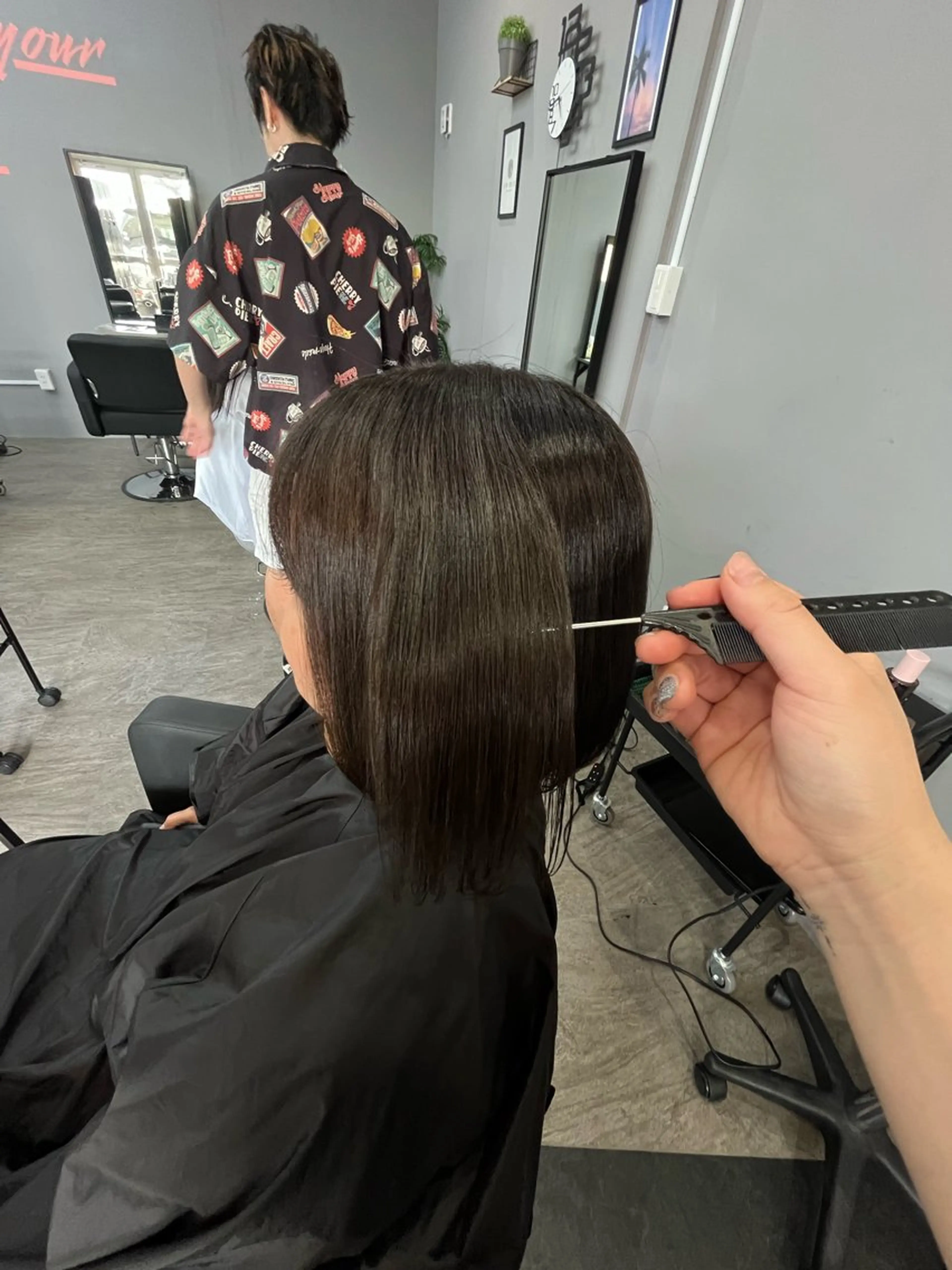 ショート 髪質改善 縮毛矯正 VIM hair 泡瀬店所属・ミサ ミサのヘアスタイル