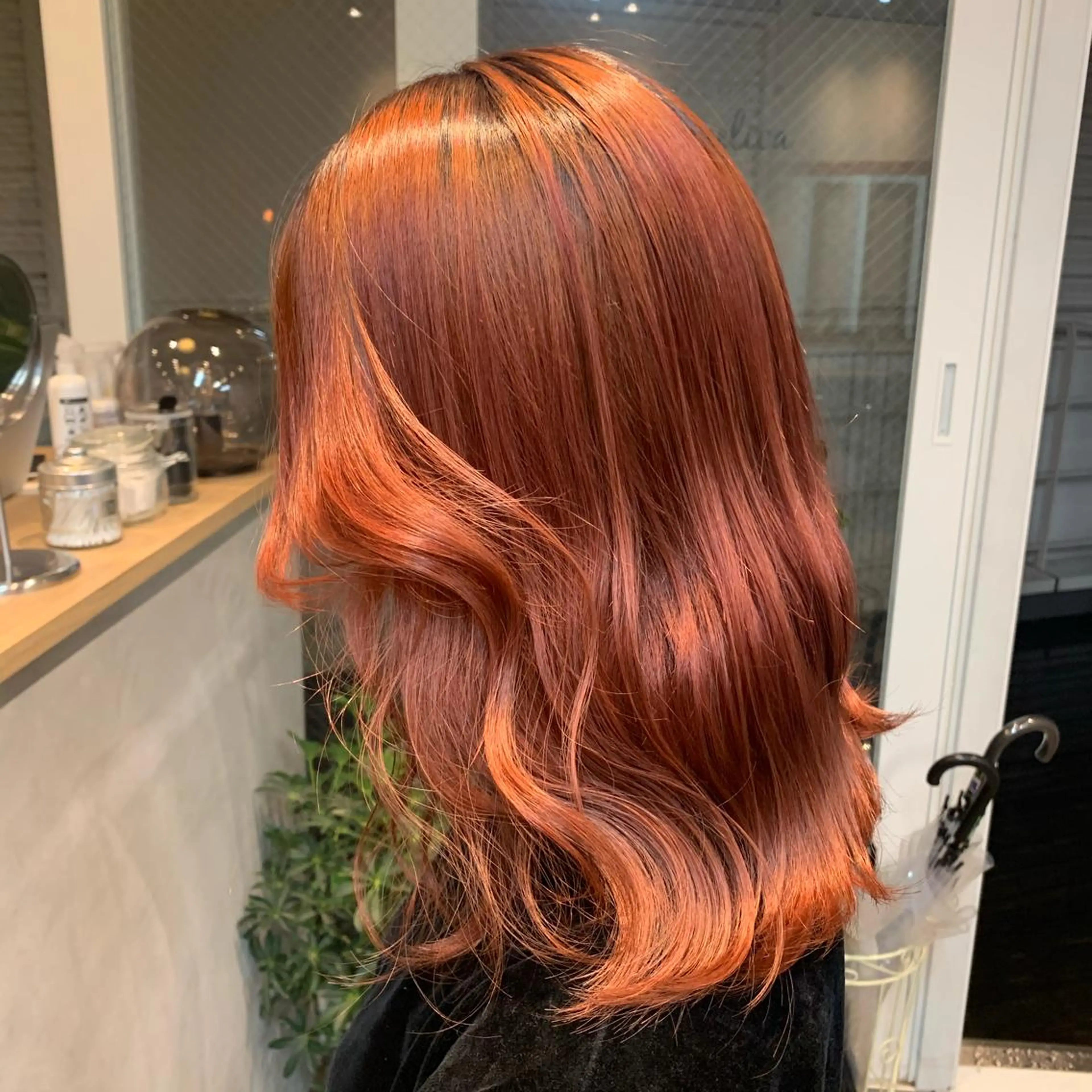 セミロング マホ/日吉/髪質改善 /レイヤー/ガーリーのヘアスタイル