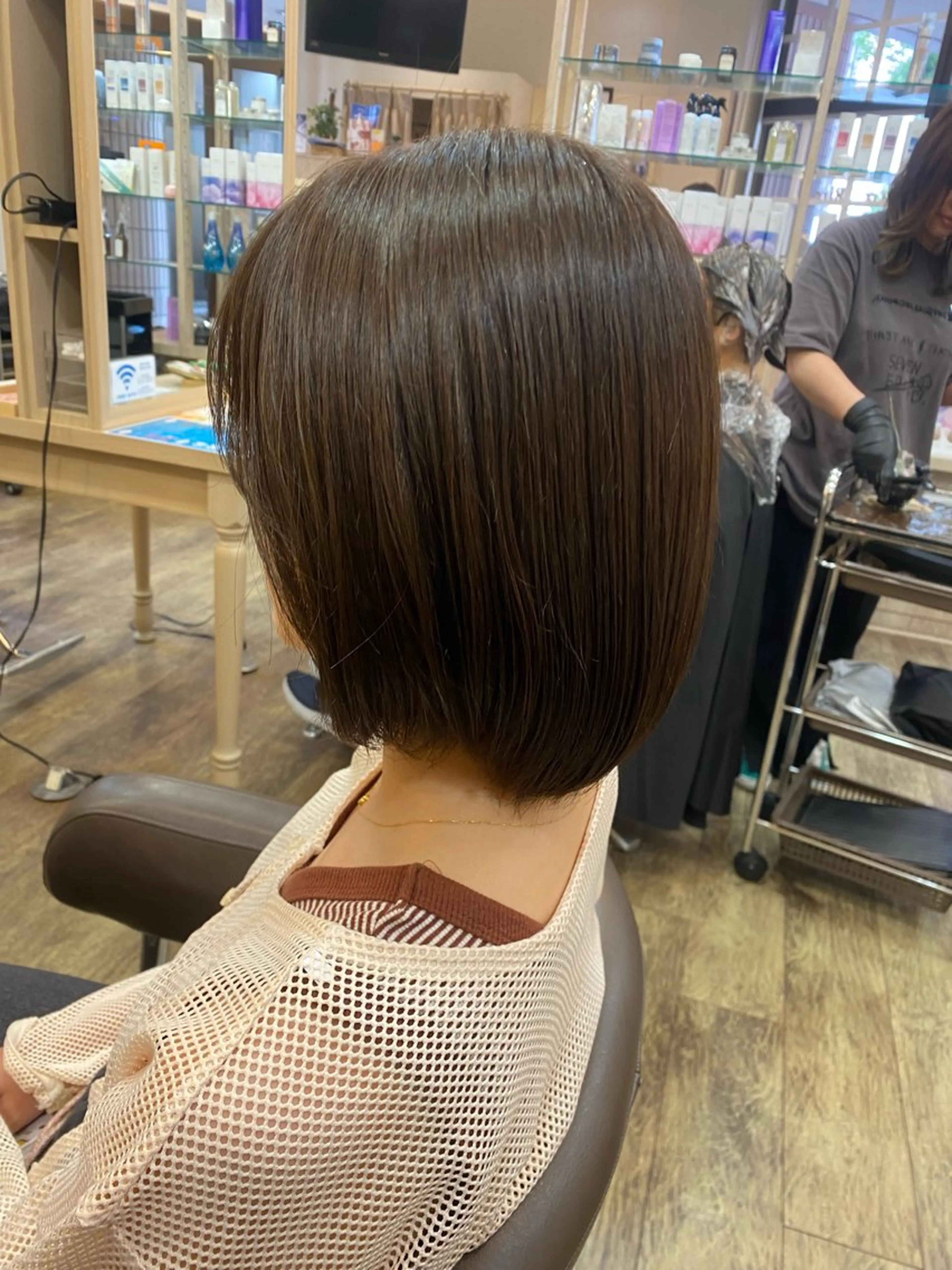 ショート 長嶋 花梨のヘアスタイル