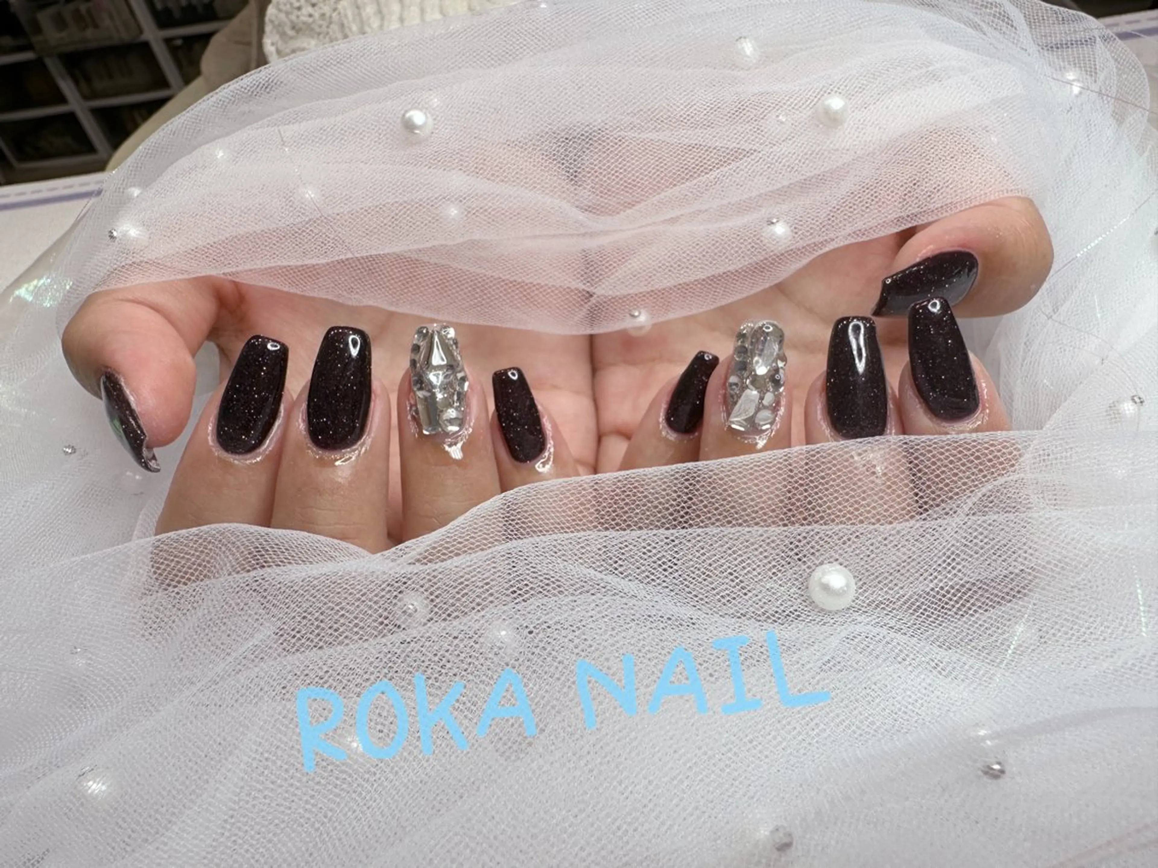 ネイル ハンドネイル 長さだし専門店 ROKANAILのネイルデザイン