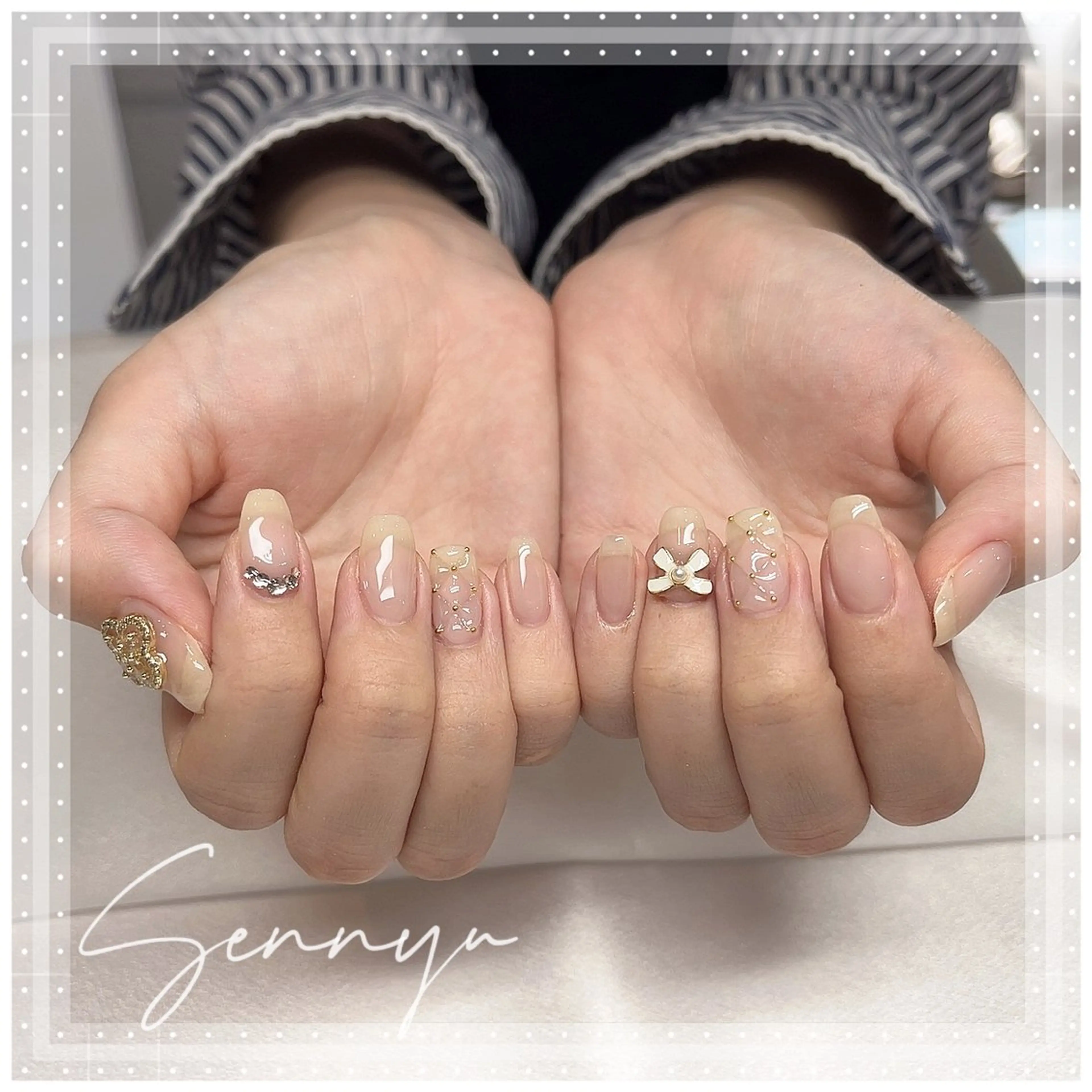 ネイル 持ち込み モンナ CCのネイルデザイン