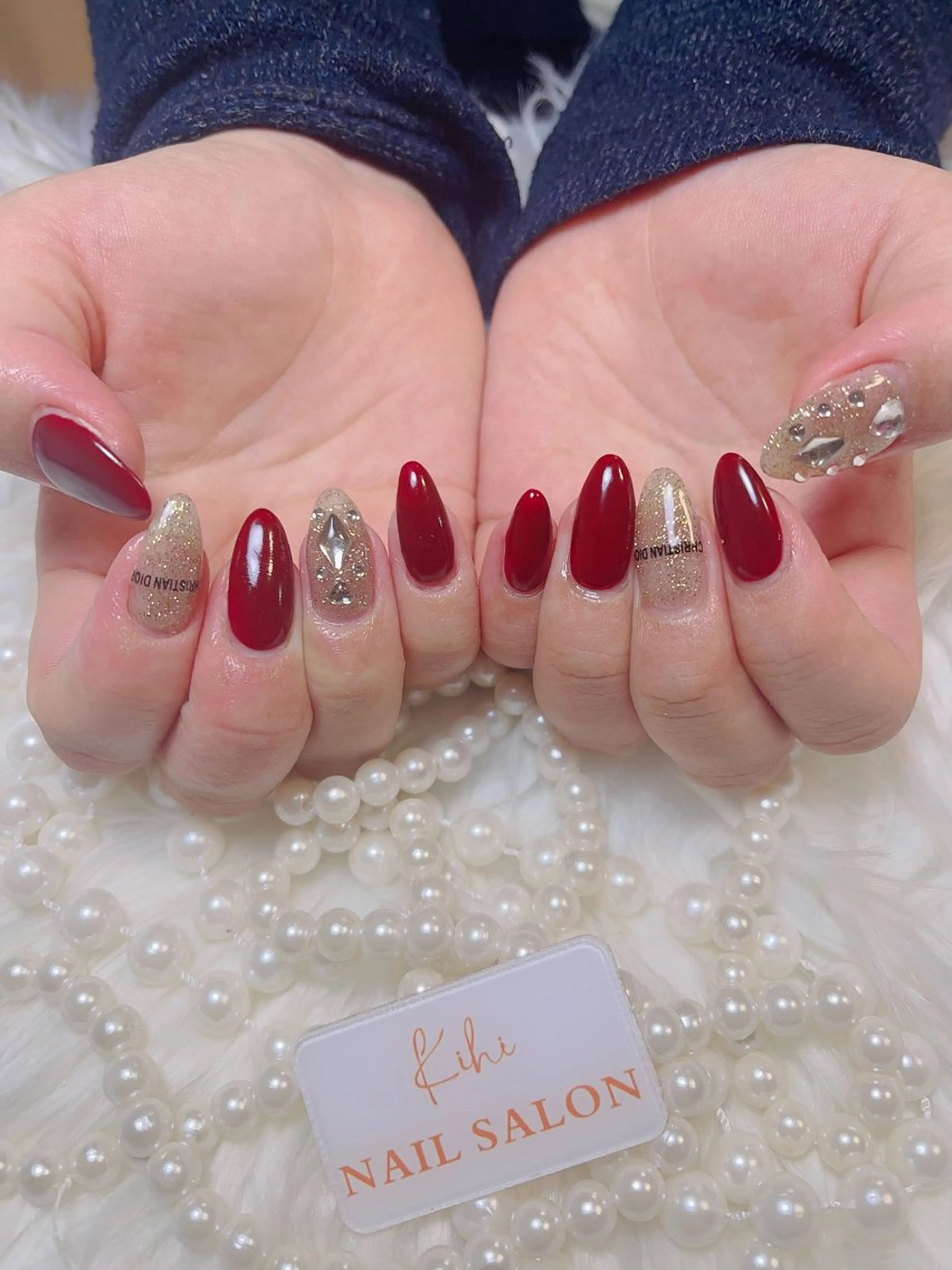 ネイル 清水 ユナのネイルデザイン