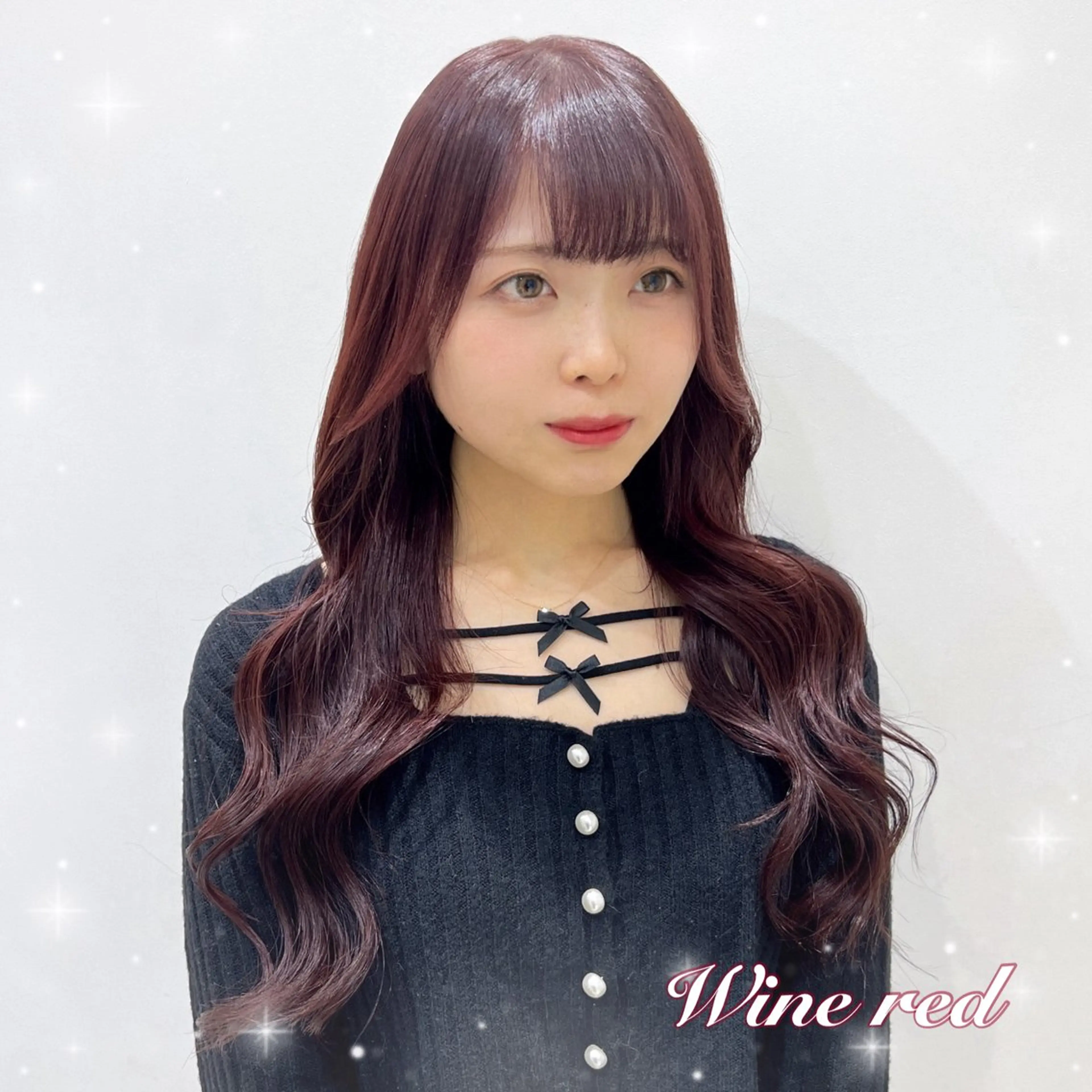 ロング カラー レッドカラー Beleza scelto所属・原宿/ハイトーン/ みずは🎀のヘアスタイル