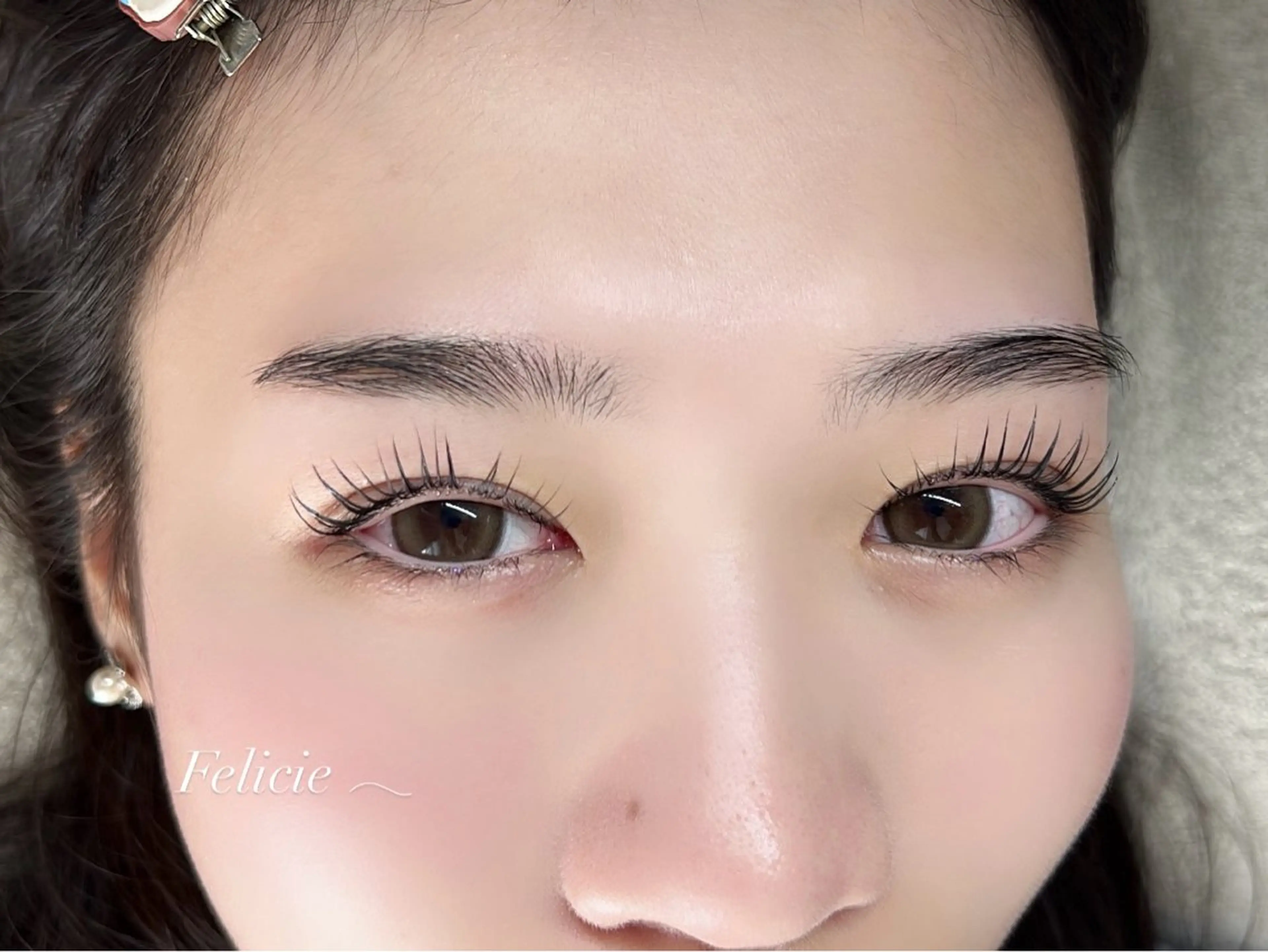 マツエク・マツパ パリジェンヌラッシュリフト ワックス脱毛 眉カット その他(アイブロウ) Felicie＊ Sayakaのマツエク・マツパデザイン