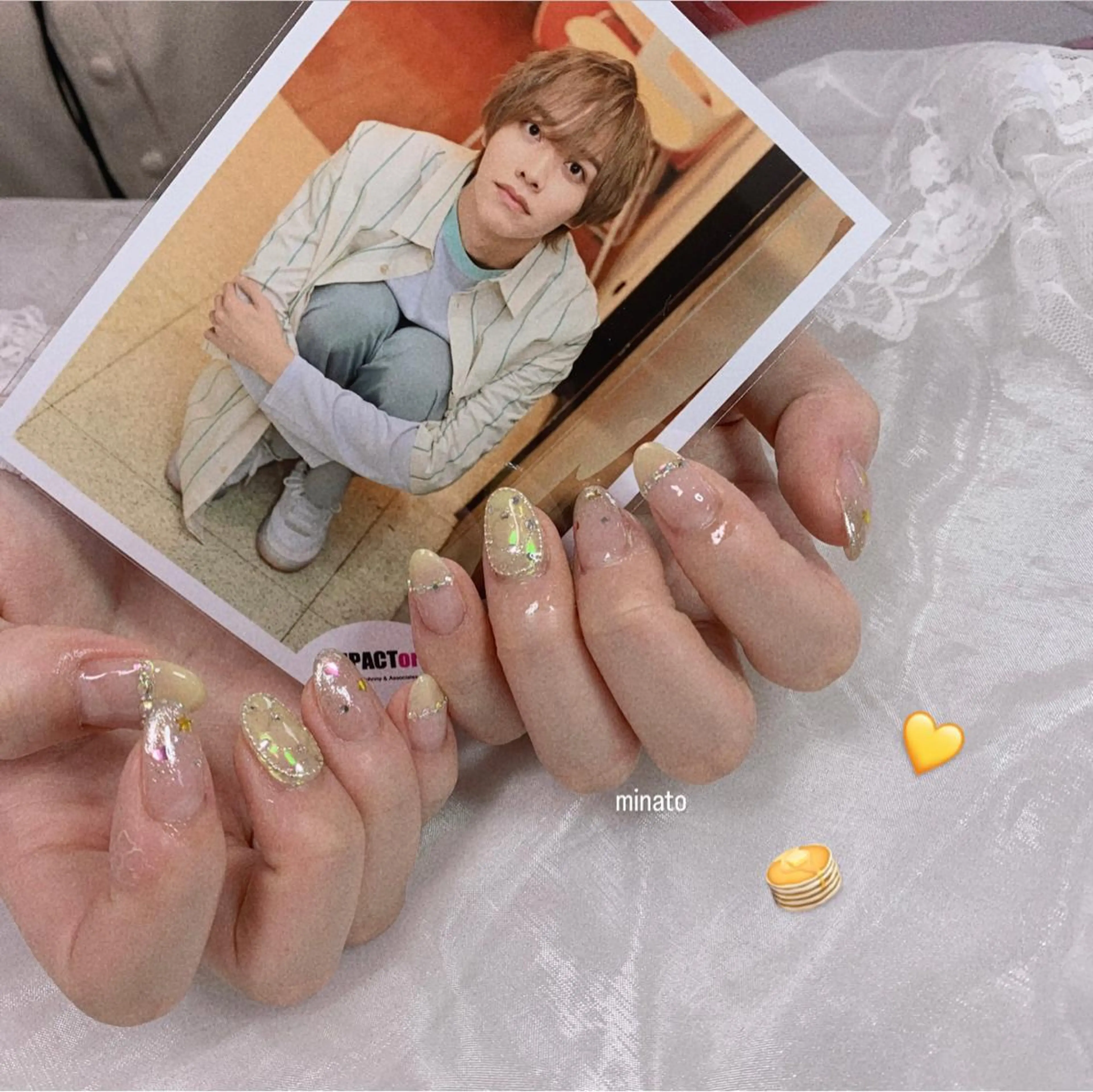 ネイル ハンドネイル La neige* yuki 🥯🍑のネイルデザイン