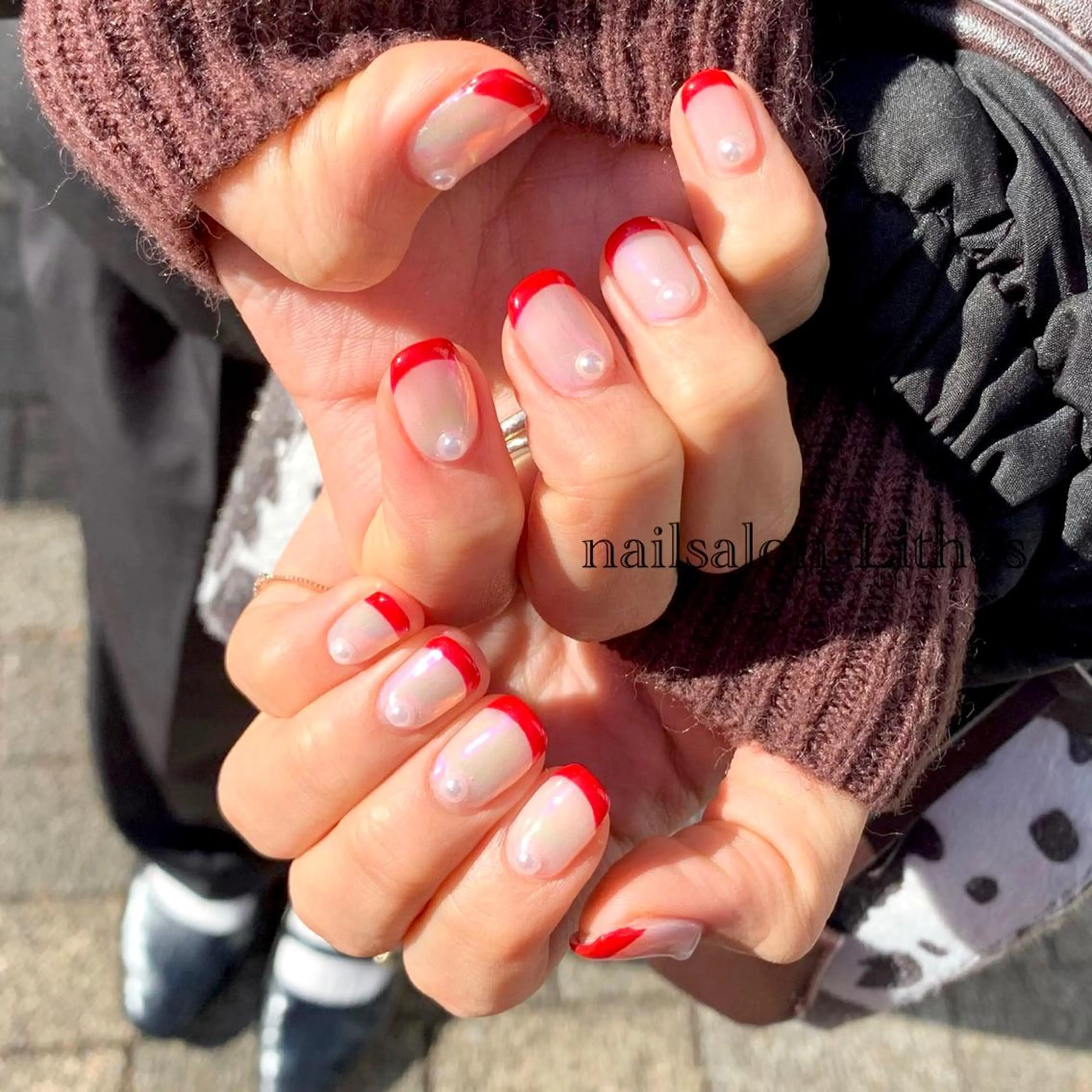 ネイル ハンドネイル nailsalon Lithos所属・nailsalon Recontreのネイルデザイン