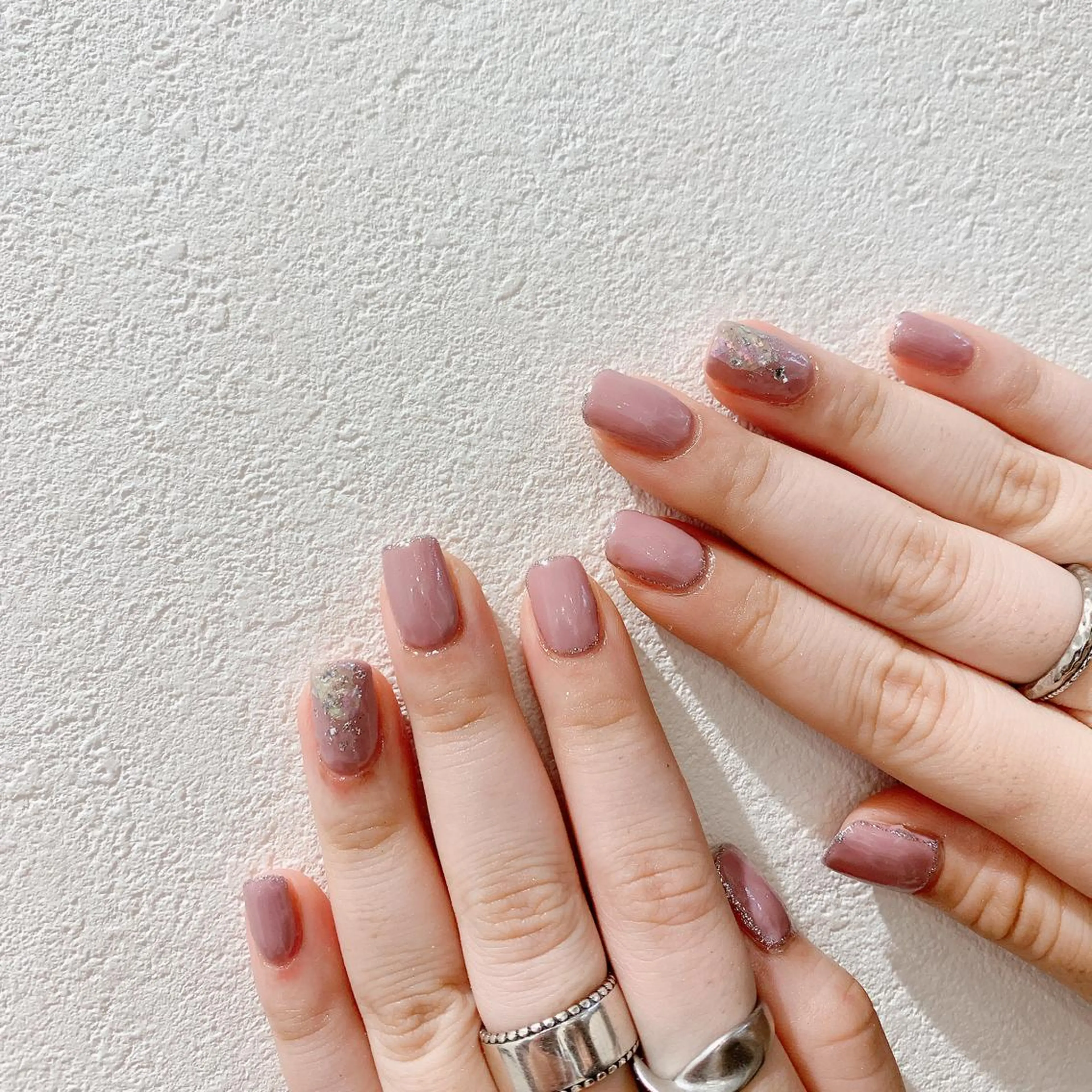 ネイル 透明感♡︎♡︎ 佐々木早苗のヘアスタイル