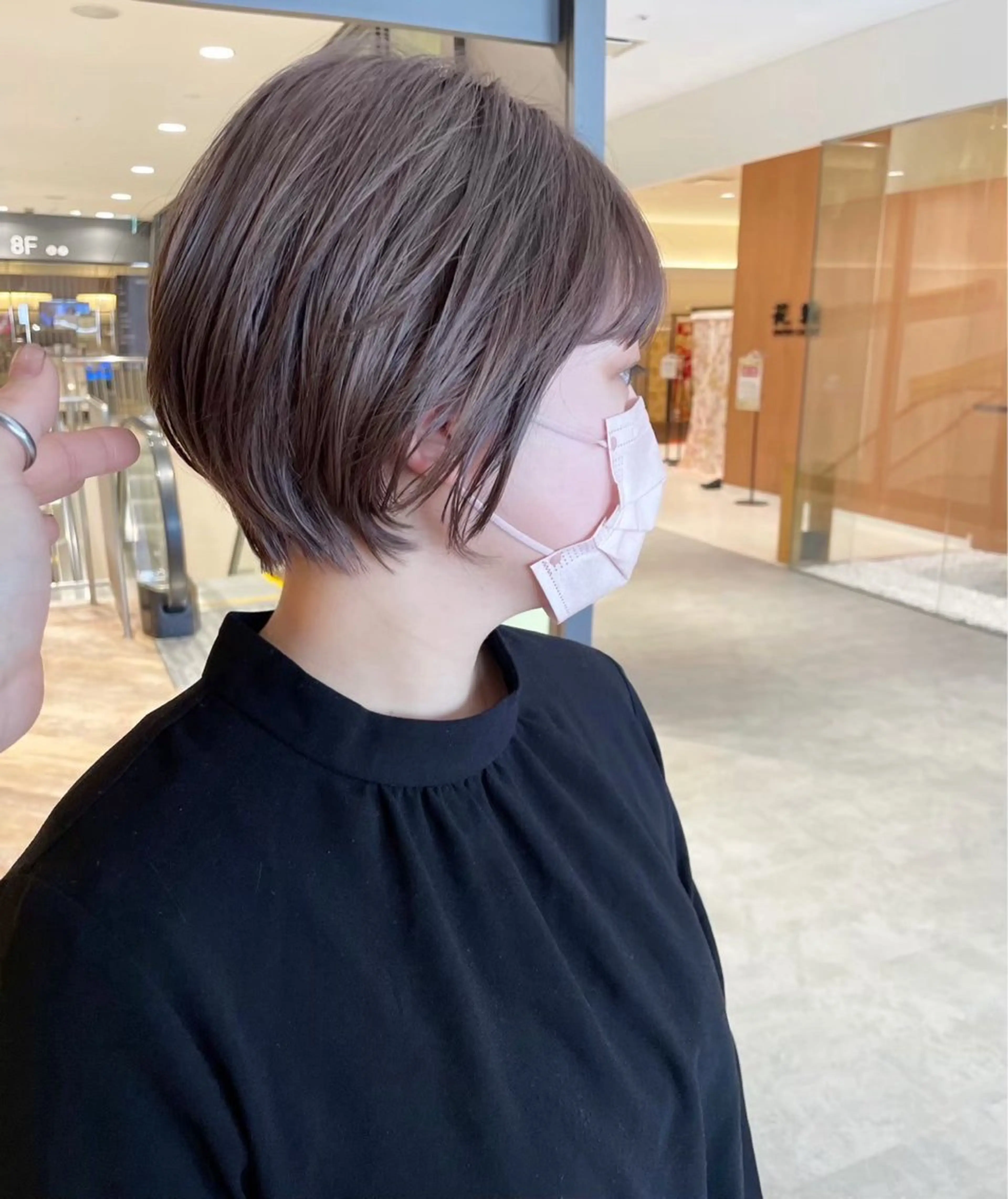 ショート カラー 🌬️attrait 髪質改善/個室サロンのヘアスタイル