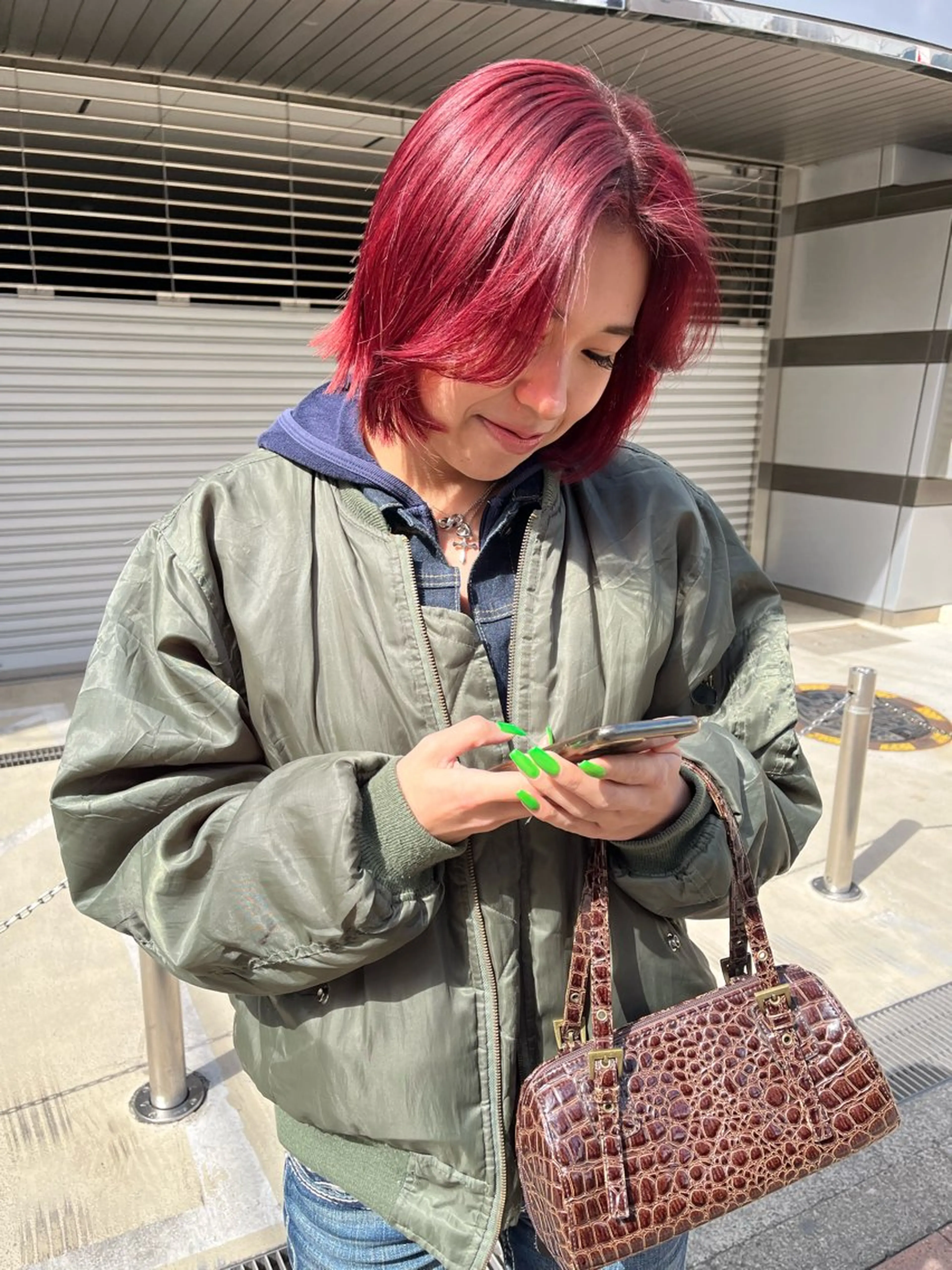 ミディアム カラー カット ヘアカラー トリートメント TaNa. 笑南(えみな)のヘアスタイル