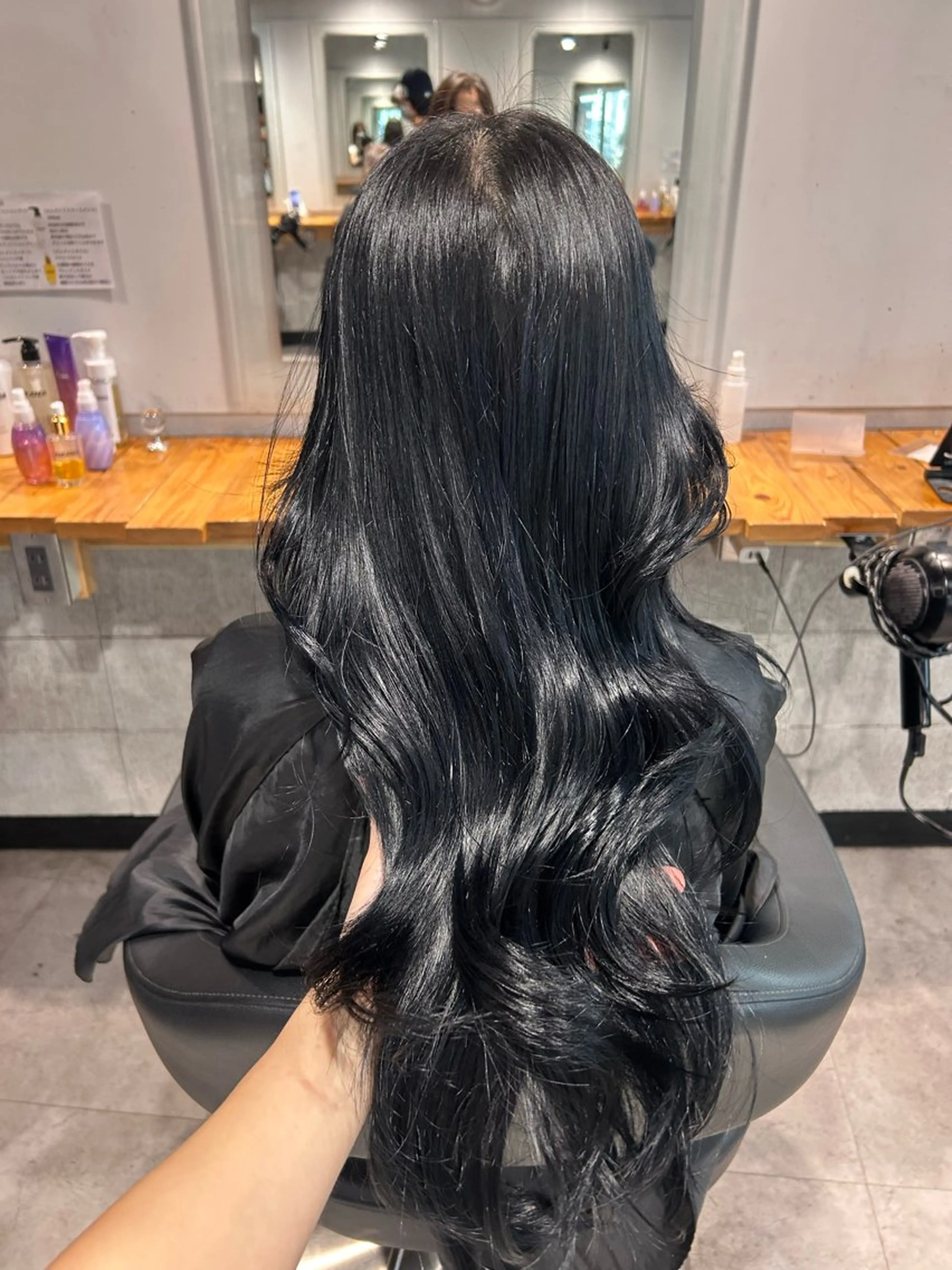 ロング ヘアカラー トリートメント ヘッドスパ 韓国Style♡ Nanami🇰🇷のヘアスタイル