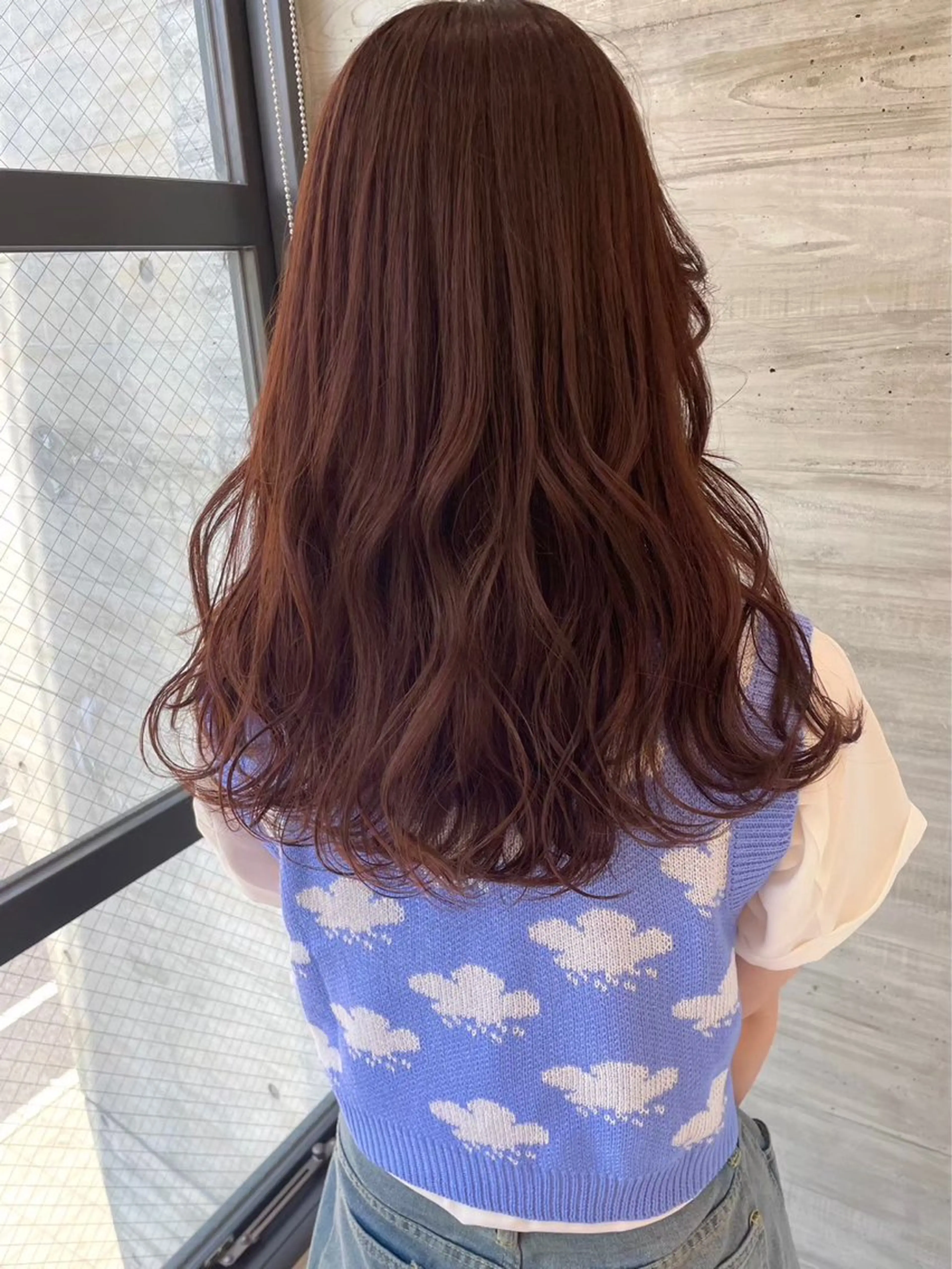 ロング カラー ヘアカラー ParveMix🍀 藤原愛未のヘアスタイル