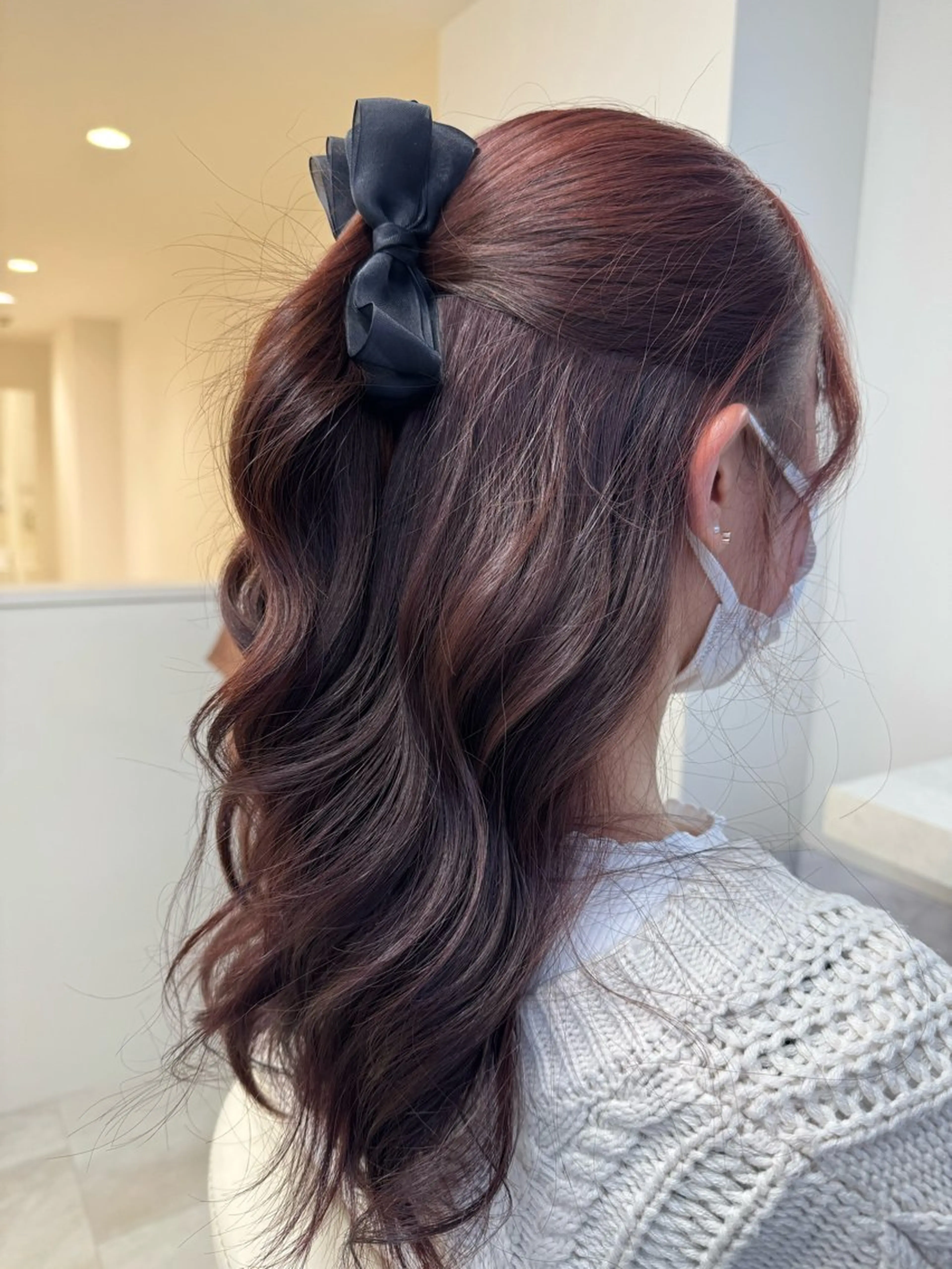 セミロング カラー AITOKYO Ｓ渋谷所属・渋谷/ハイトーン/ ブリーチ/歩夢のヘアスタイル