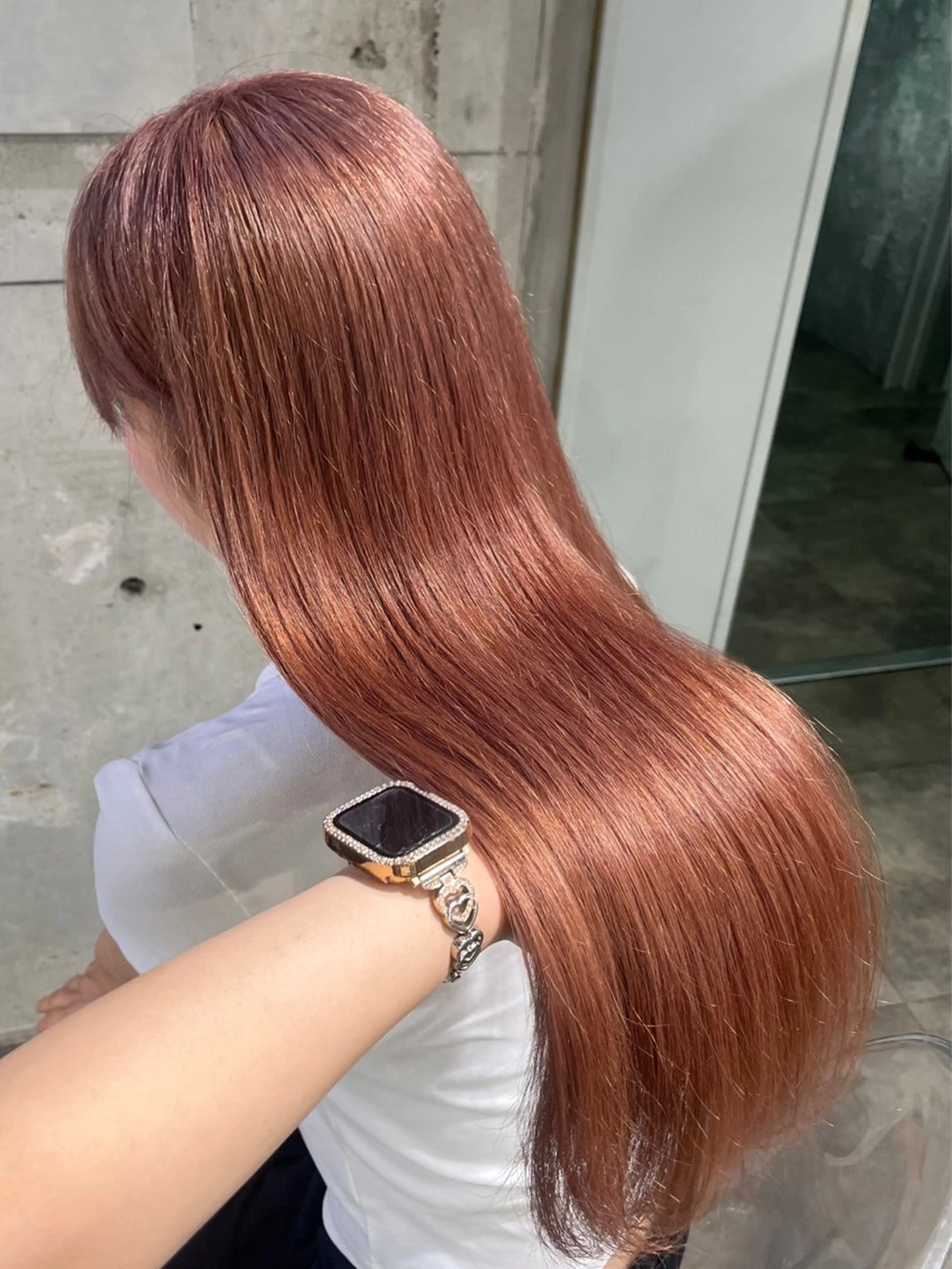 カラー ヘアカラー トリートメント ヘアセット 🥀艶髪/垢抜け/ 暖色ヘア Yuu🥀のヘアスタイル