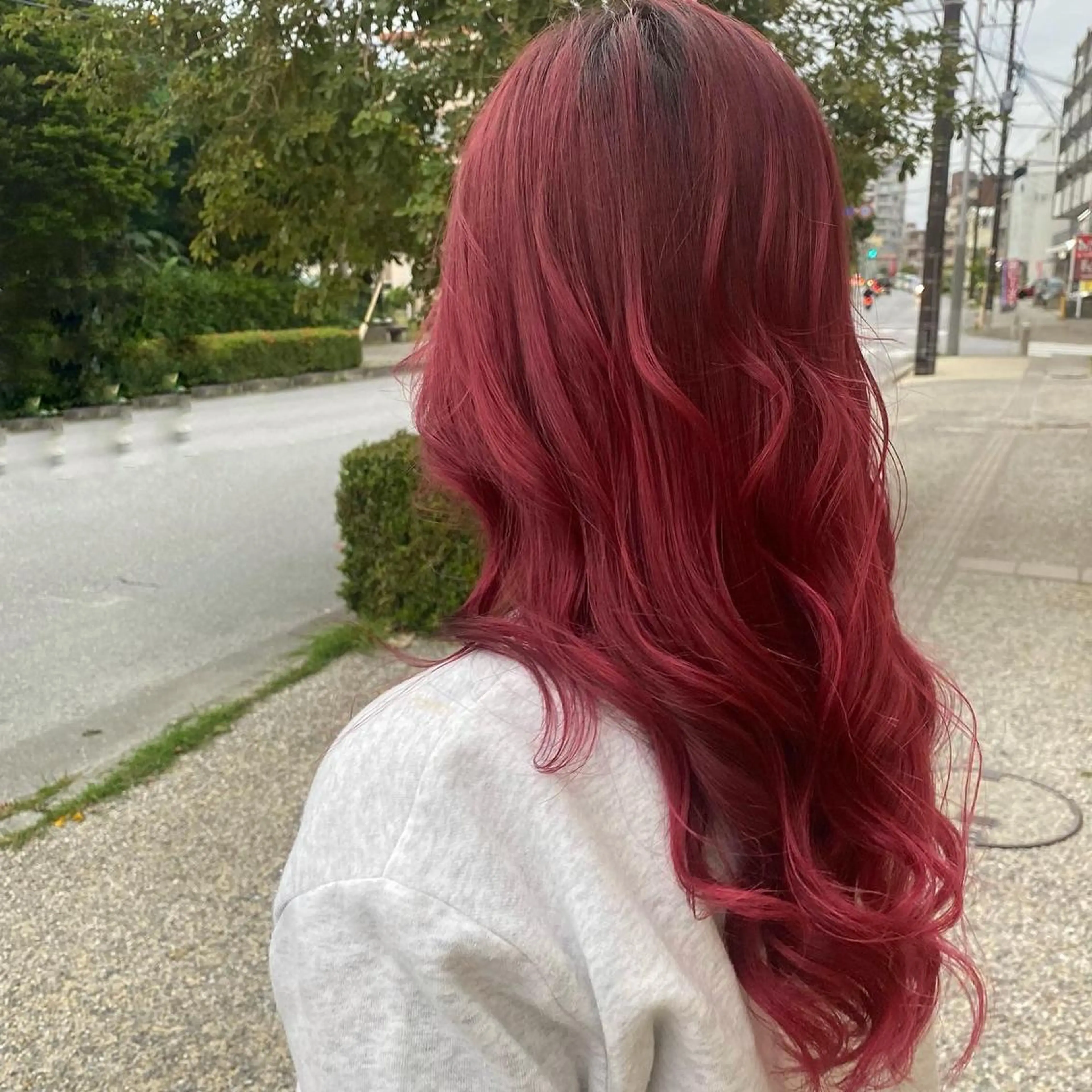 ロング カラー ケアカラー clana所属・プルエク/clana /marinaのヘアスタイル