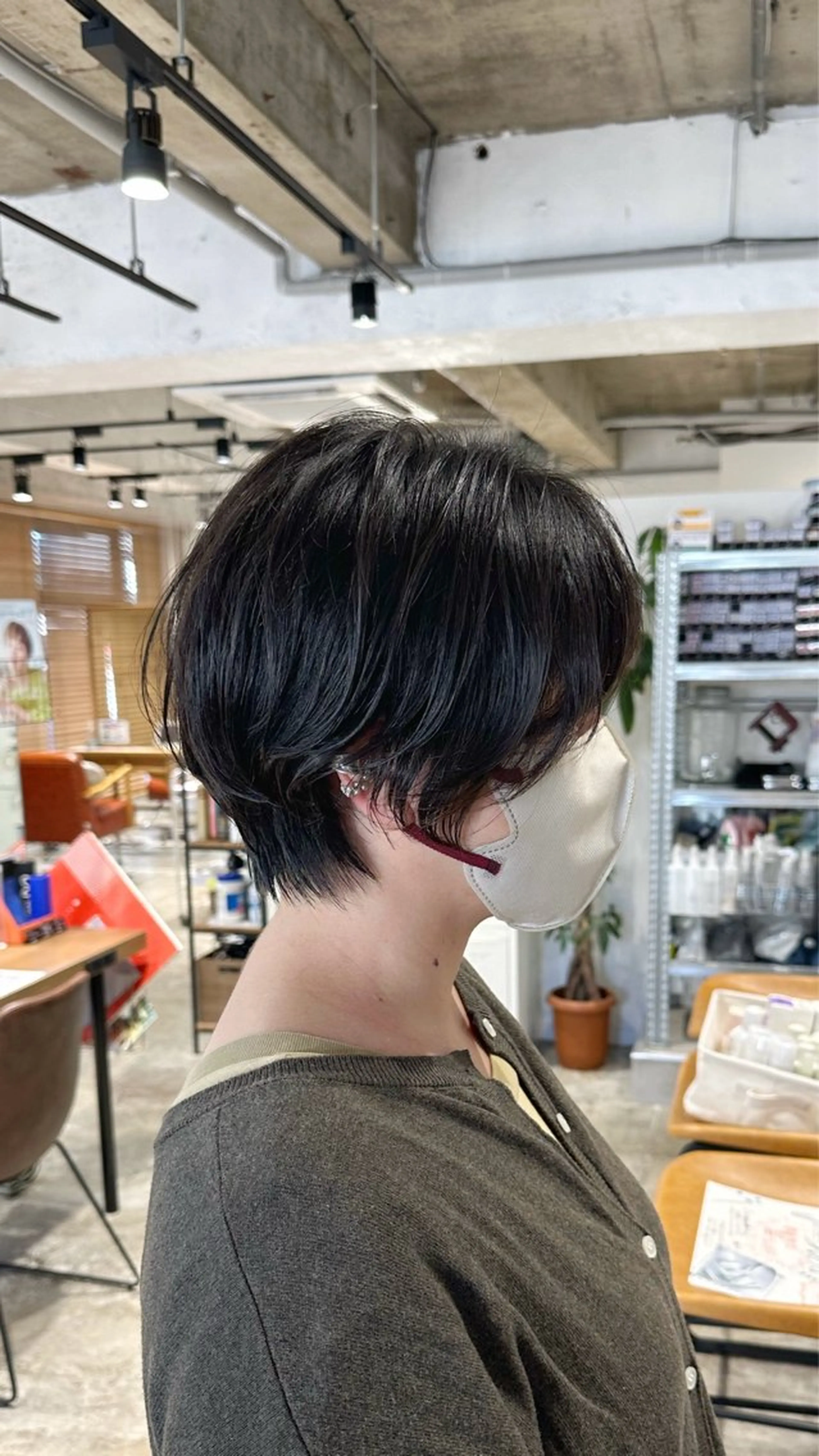 ショート カット ヘアカラー ✨圧倒的満足度◎ 小顔美人ショート✨佃のヘアスタイル