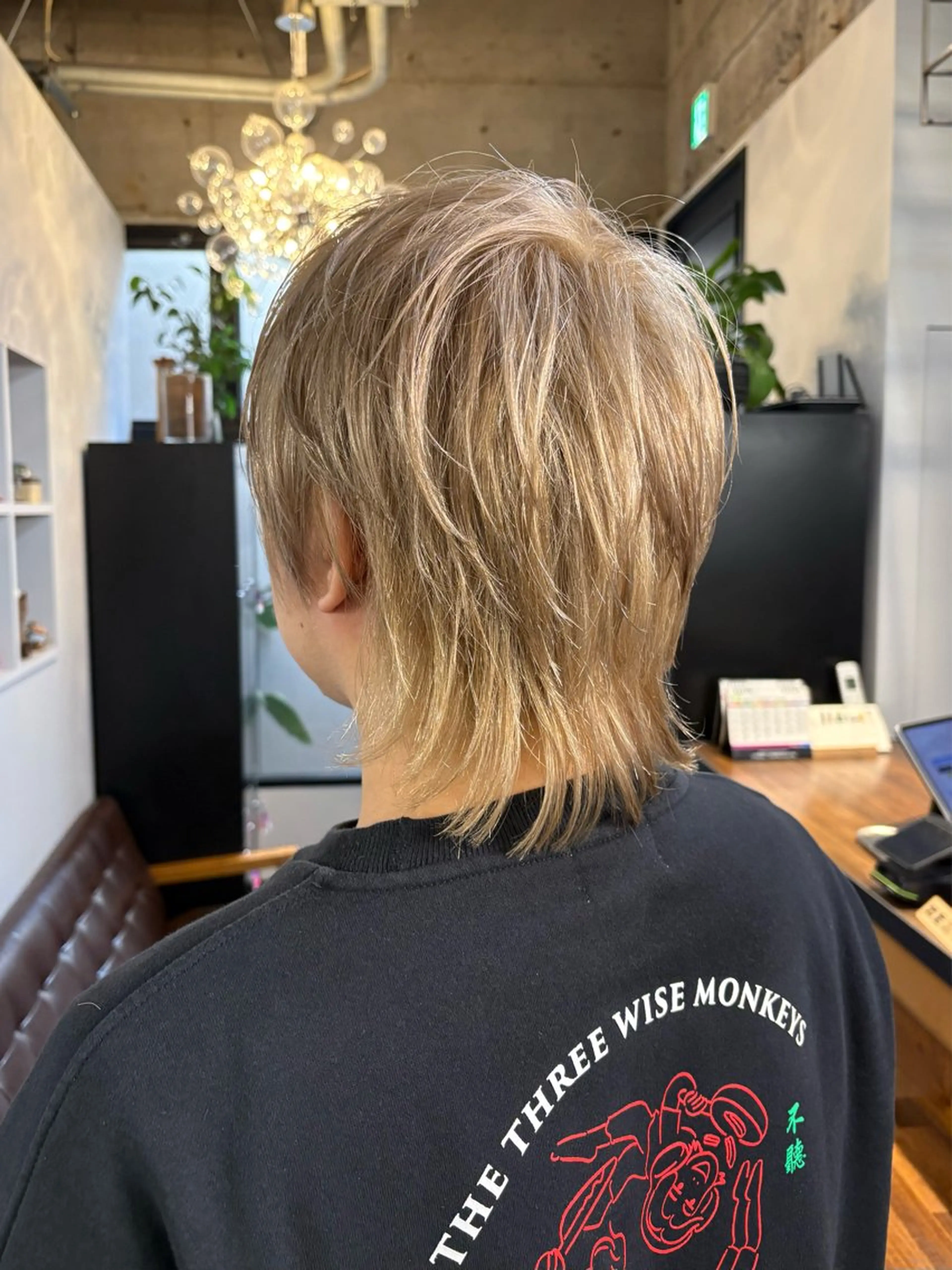 メンズ マッシュウルフ マッシュ メンズウルフカット ウルフカット ステアメゾン所属・おぐら はるみのヘアスタイル