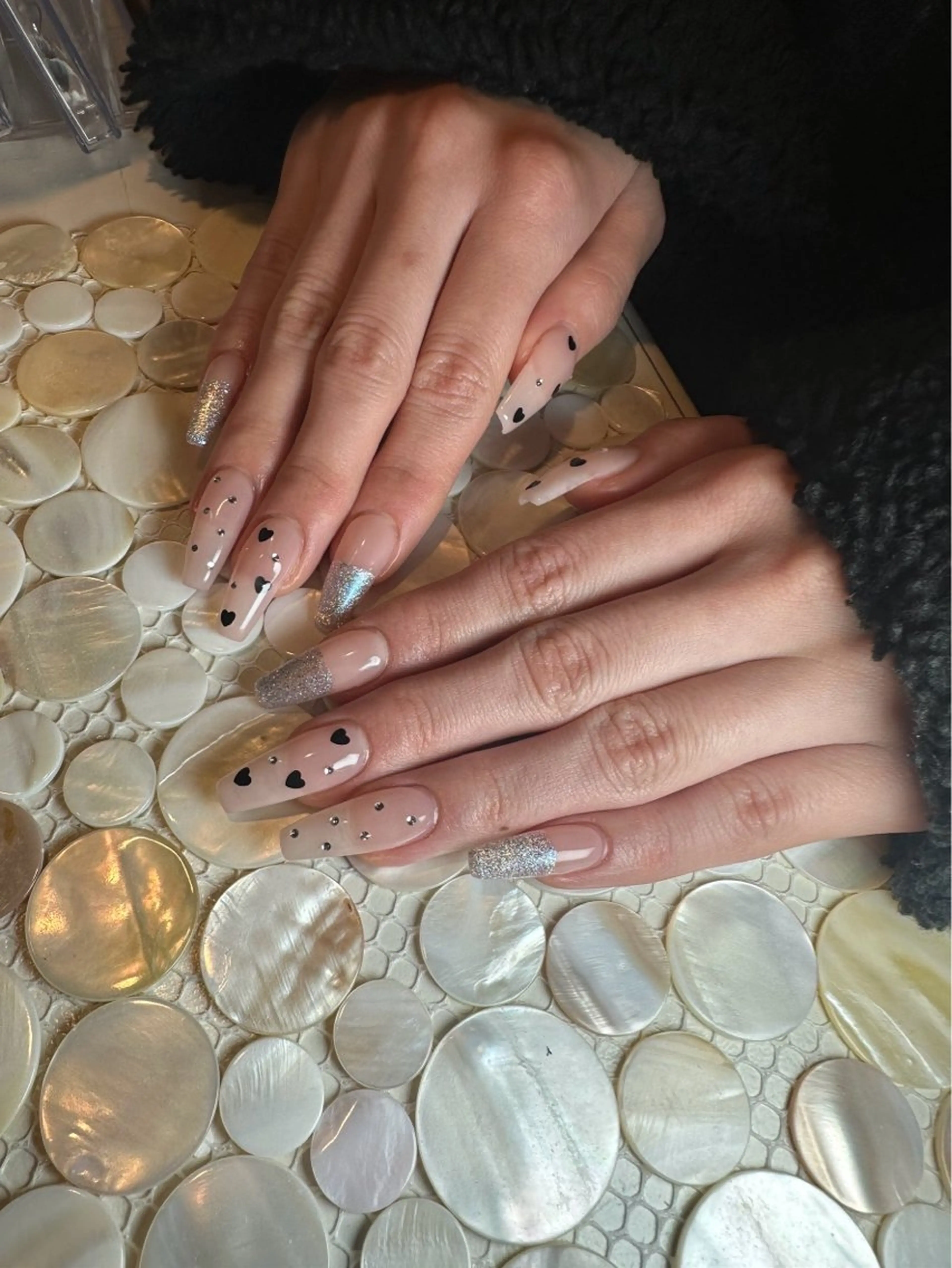 ネイル ハンドネイル D.d Haruka /y2k/持ち込みのネイルデザイン