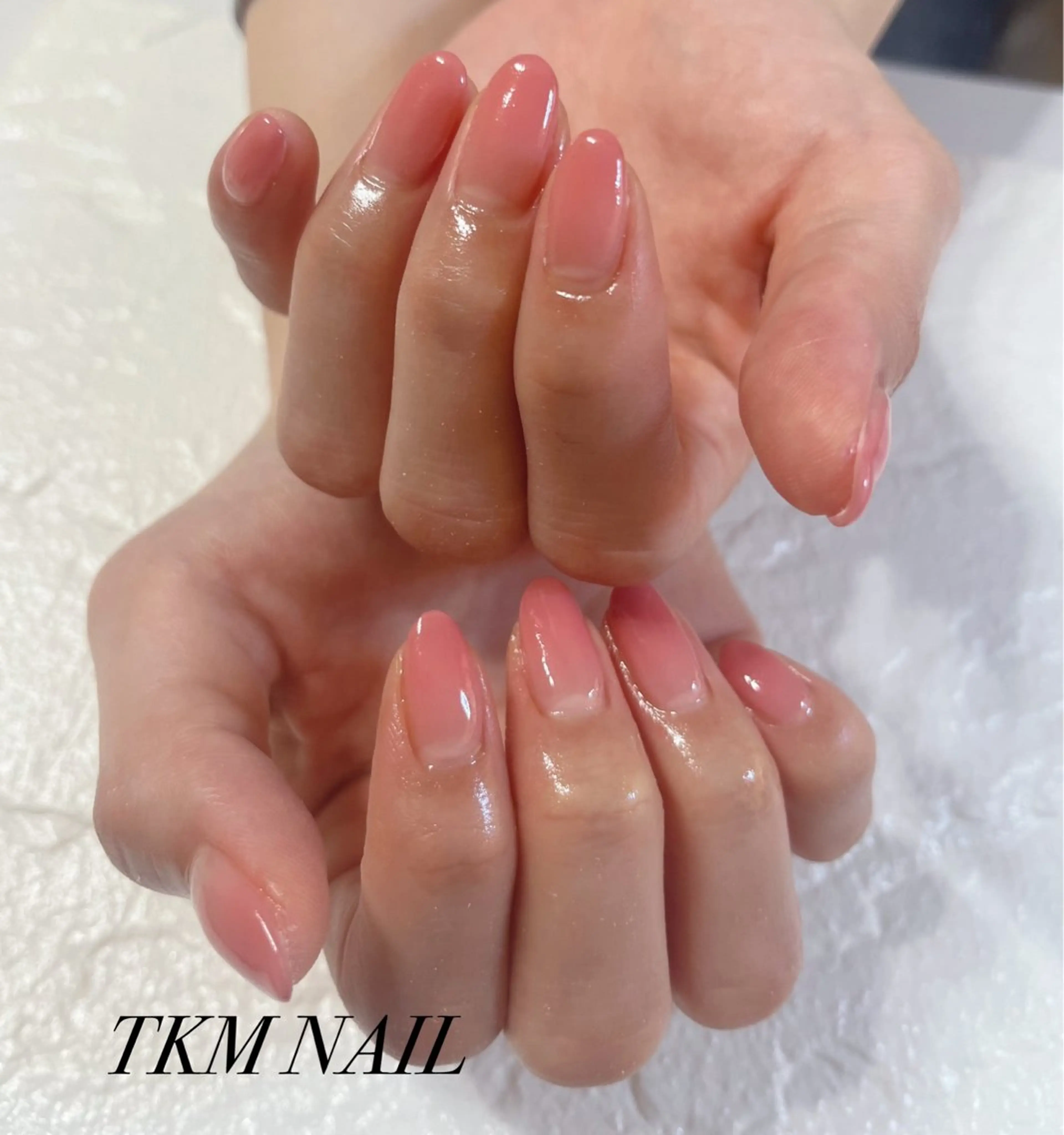 ネイル オフィスネイル ワンカラーネイル シンプルネイル ______ TKM  NAILのネイルデザイン