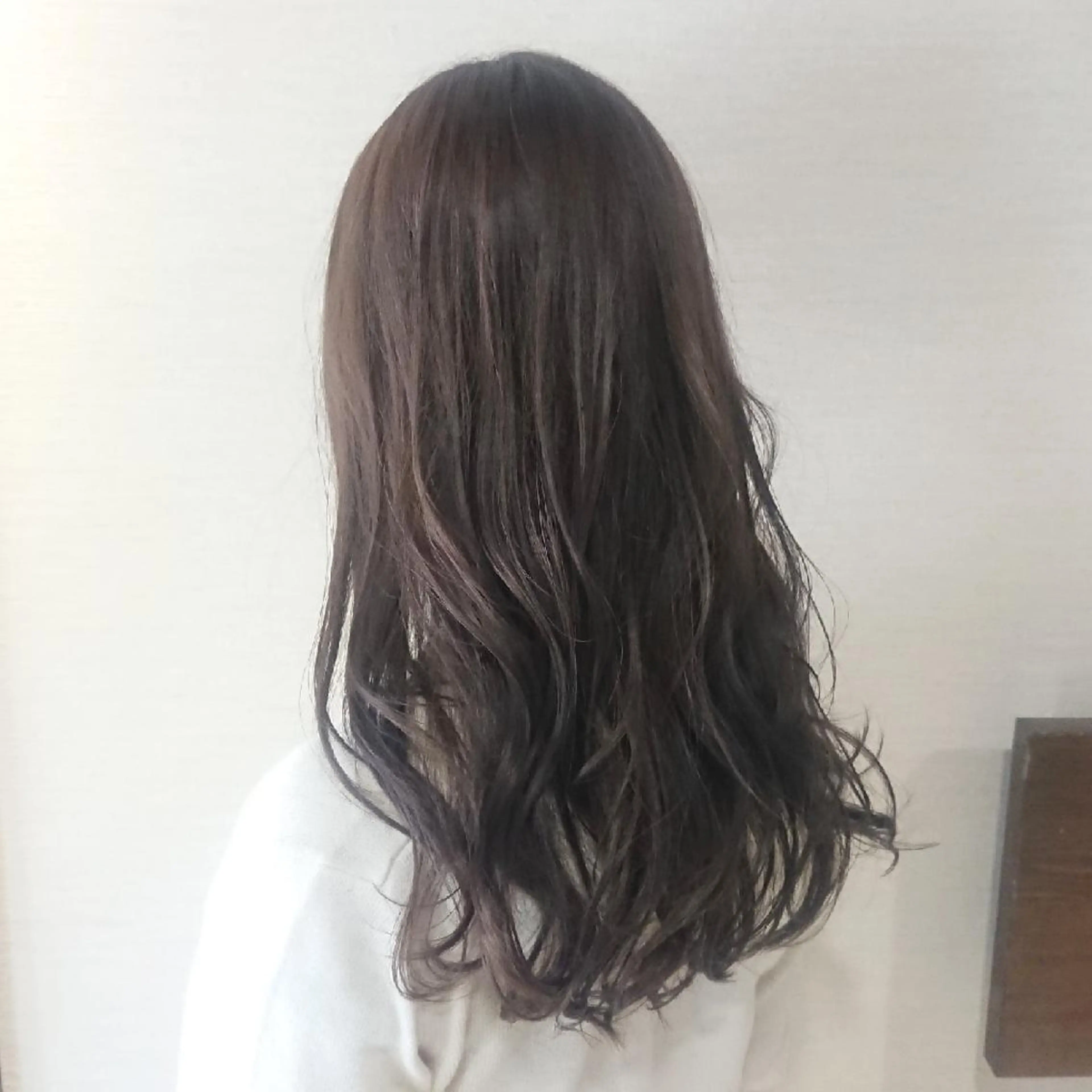 ロング カラー カット パーマ ✨ブリーチなし透明感 カラー✨ゆりかのヘアスタイル