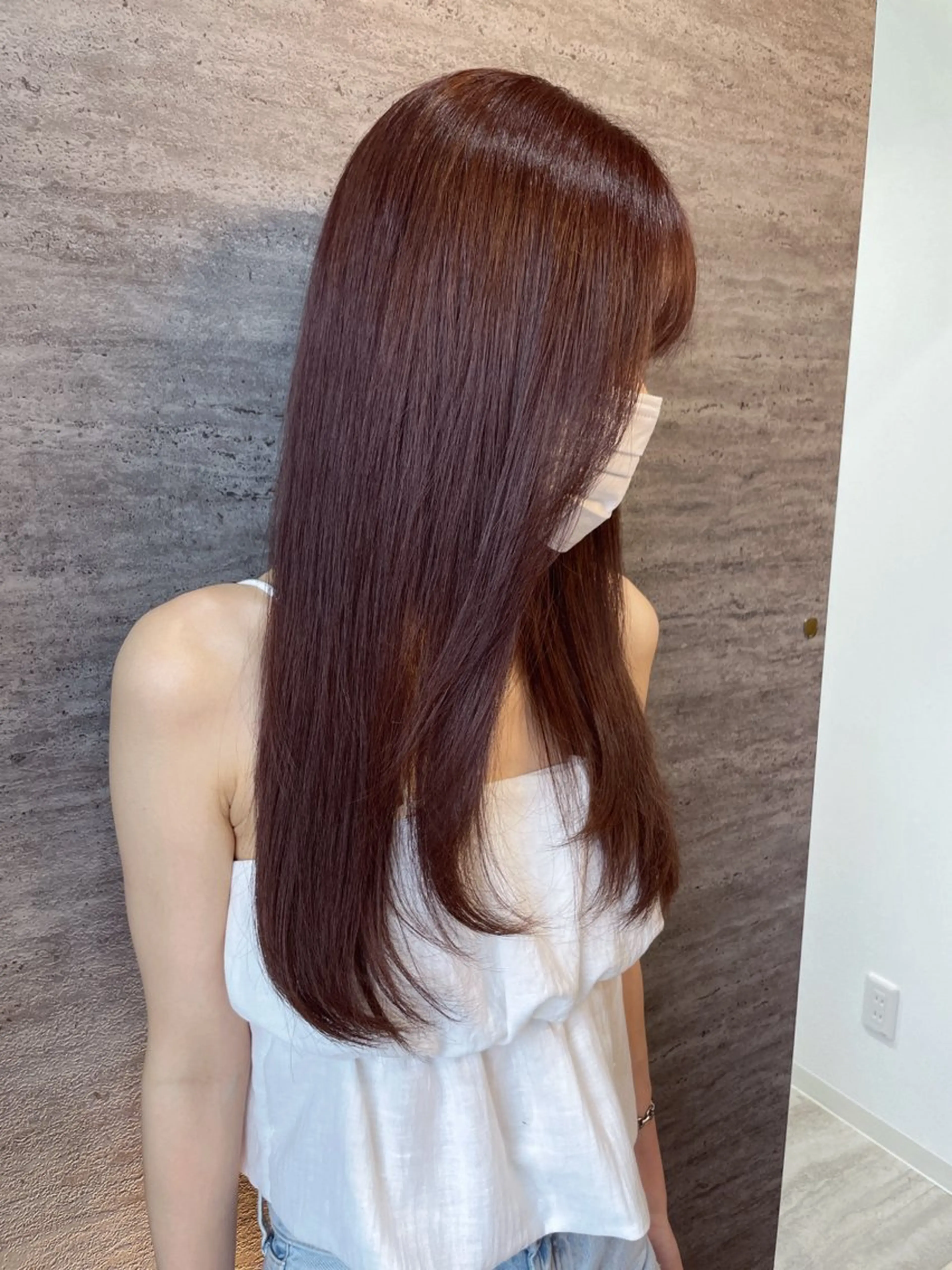 ロング JIEN MIUのヘアスタイル