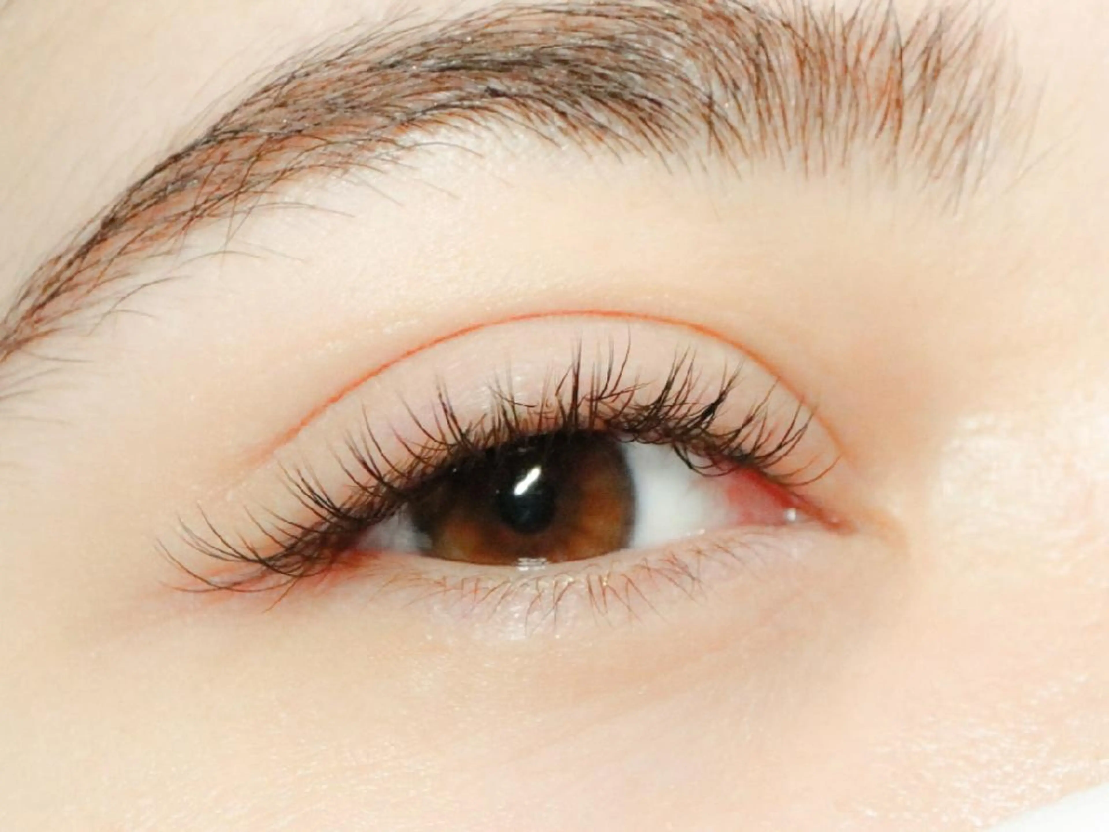 つけまつげのような濃さ！フラットラッシュ140本の写真