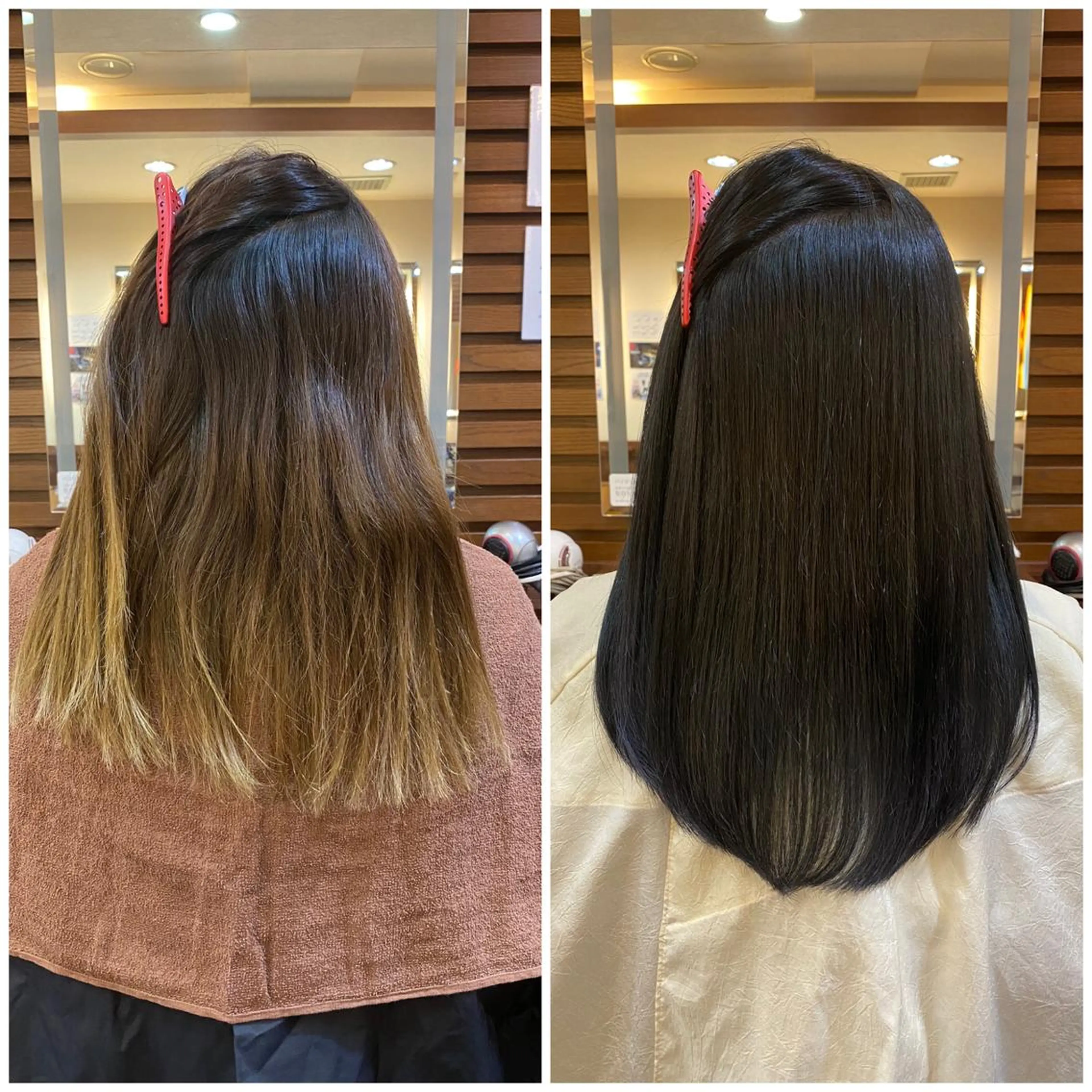 セミロング 韓国レイヤー/ 顔周り💕田中将吾のヘアスタイル